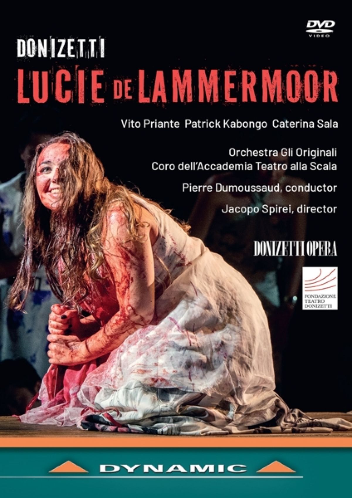 Afbeelding van Vito Priante, Patrick Kabongo, Caterina Sala, Orchestra Gli Originali - Donizetti: Lucie De Lammermoor