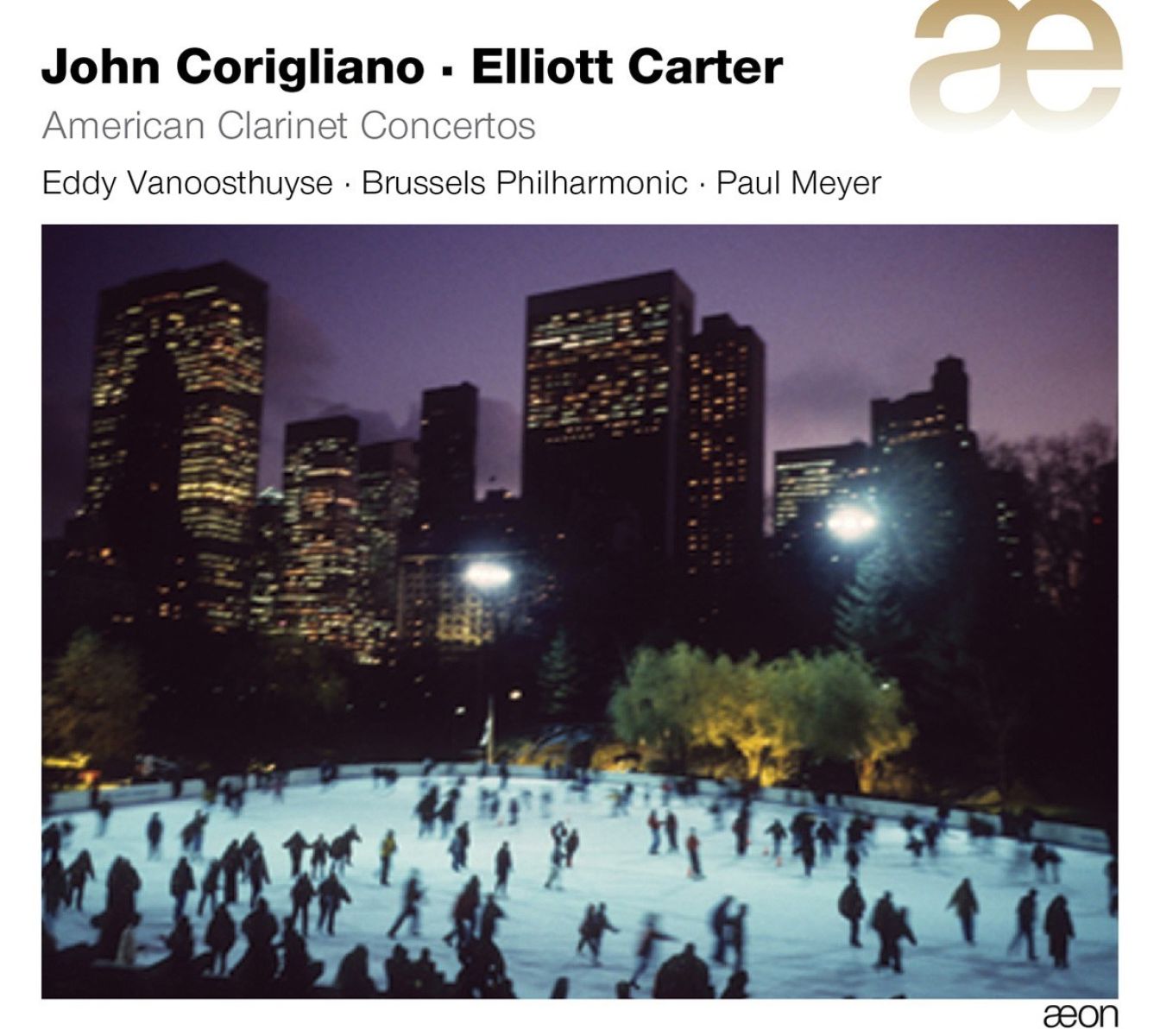 Afbeelding van Eddy Vanoosthuyse, Brussels Philharmonic, Paul Meyer - Corigliano|Carter: American Clarinet Concertos