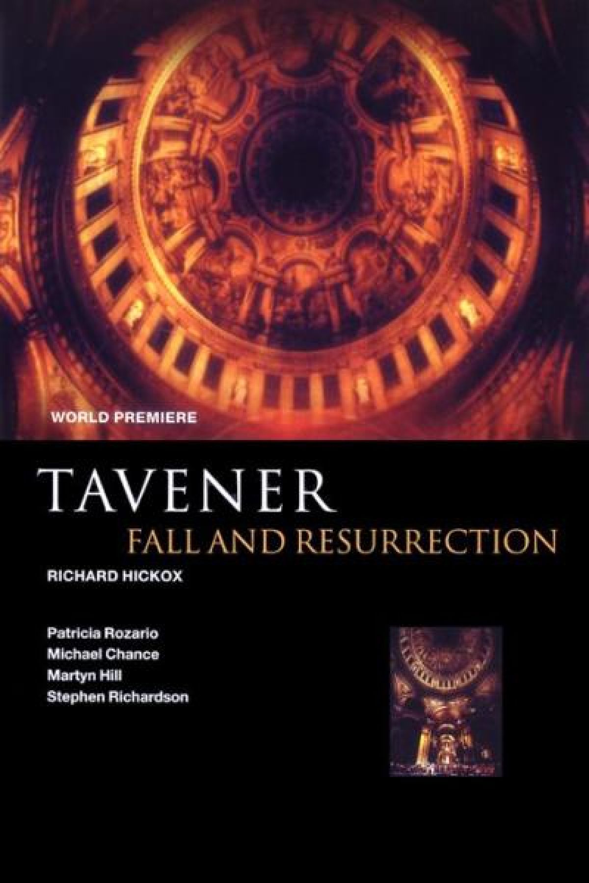 Afbeelding van Patricia Rozario, Michael Chance, Stephen Richardson & City Of London Sinfonia - Taverner: Fall And Ressurection