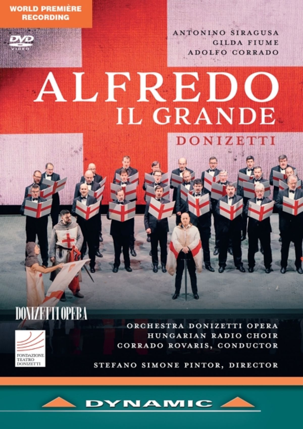 Afbeelding van Orchestra Donizetti Opera, Adolfo Corrado - Donizetti: Alfredo Il Grande