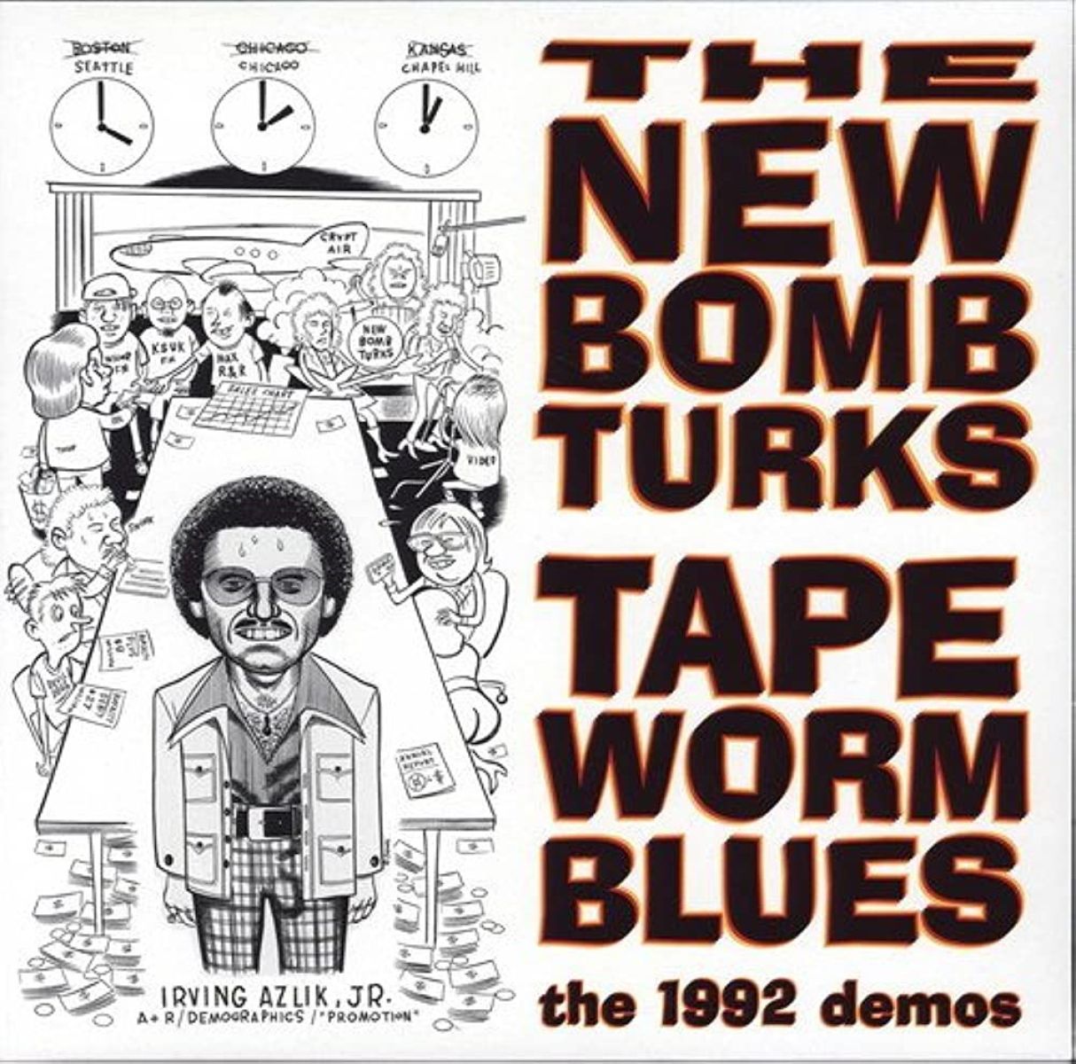 Afbeelding van The New Bomb Turks - Tapeworm Blues (The 1992 Demos)