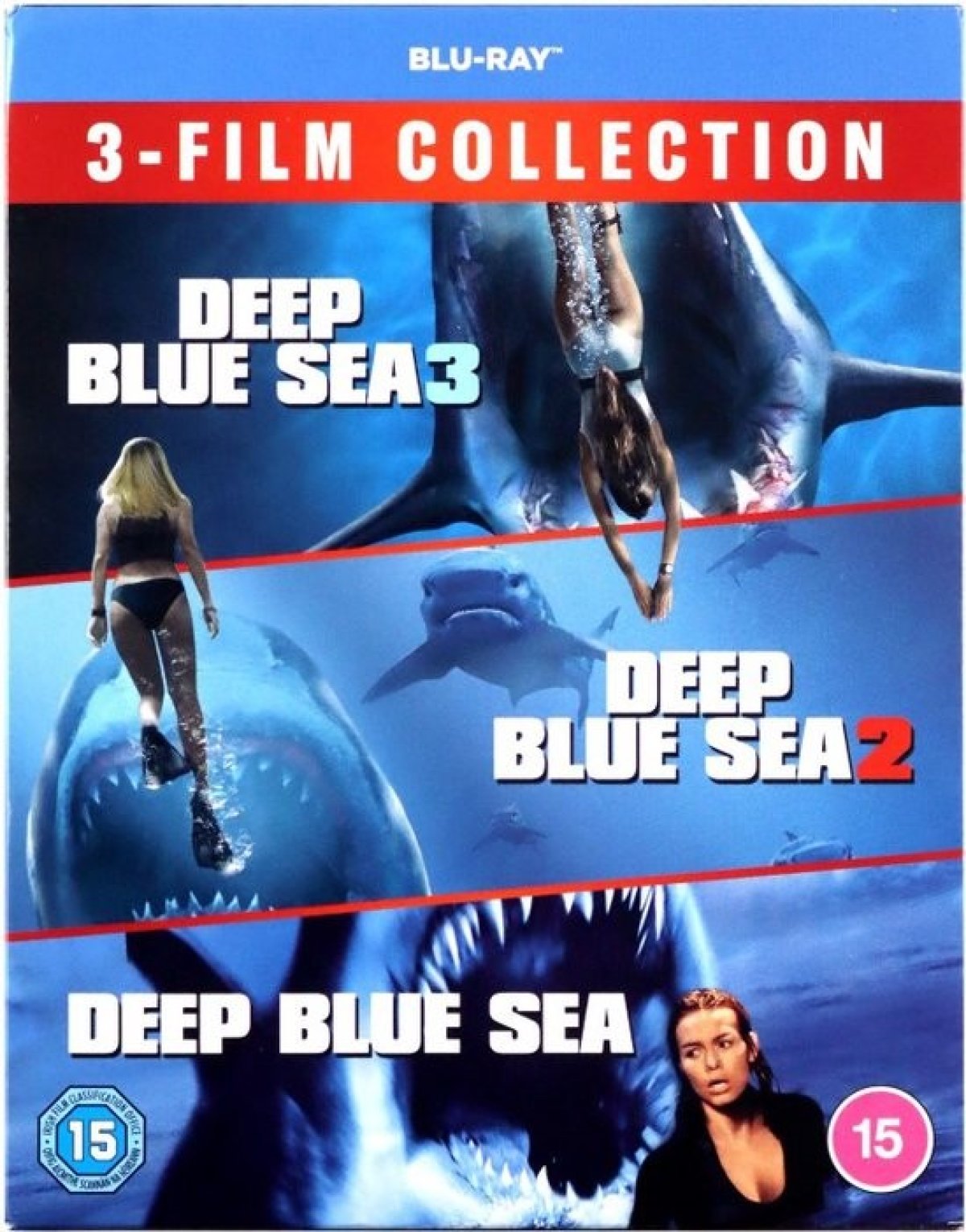 Afbeelding van Deep Blue Sea: 3-Film Collection