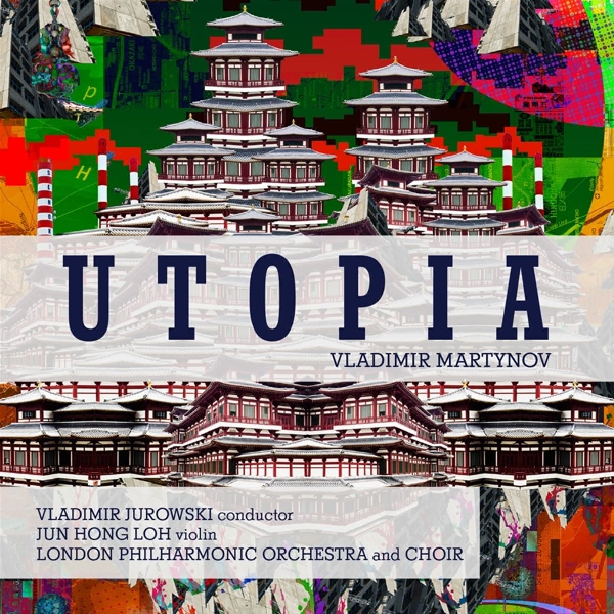Afbeelding van London Philharmonic Orchestra, Vladimir Jurowski - Martynov: Utopia