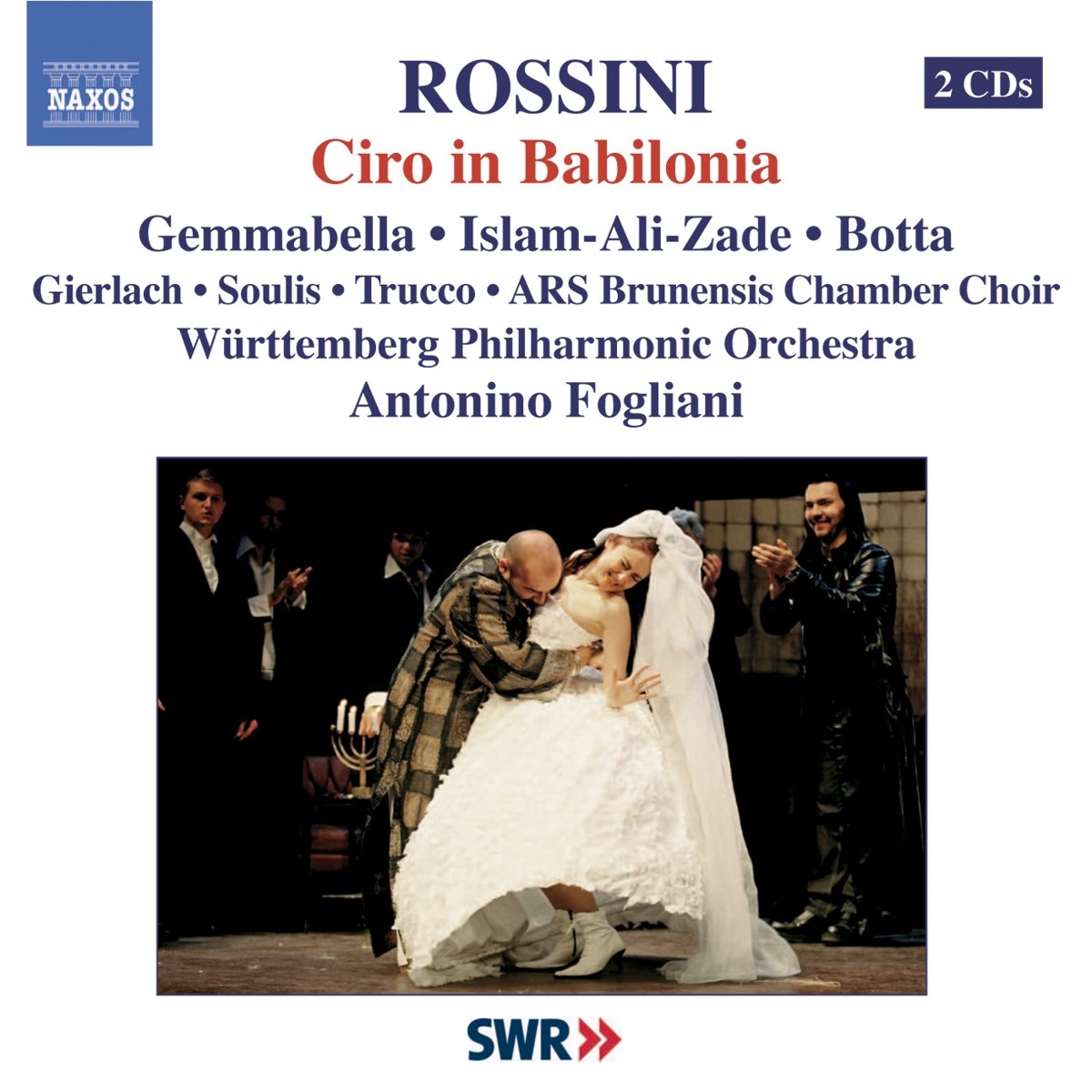 Afbeelding van Württemberg Philharmonic Orchestra, Antonino Fogliani - Rossini: Ciro In Babiloni