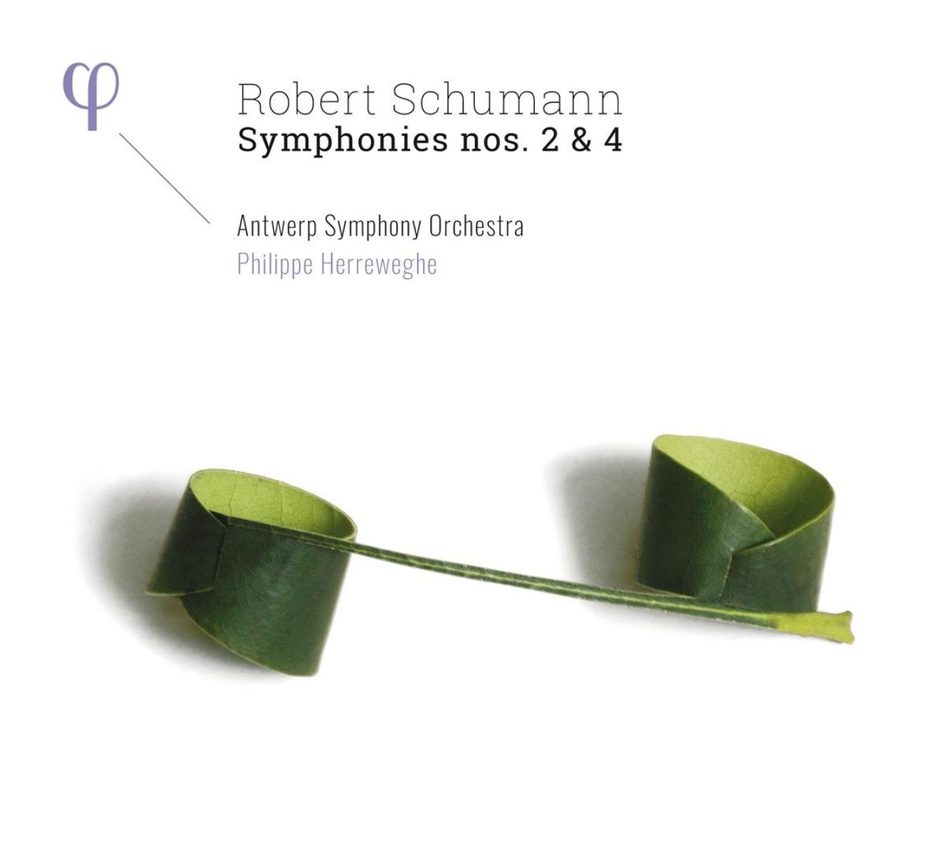 Afbeelding van Antwerp Symphony Orchestra, Philippe Herreweghe - Schumann: Symphonies Nos.2 & 4