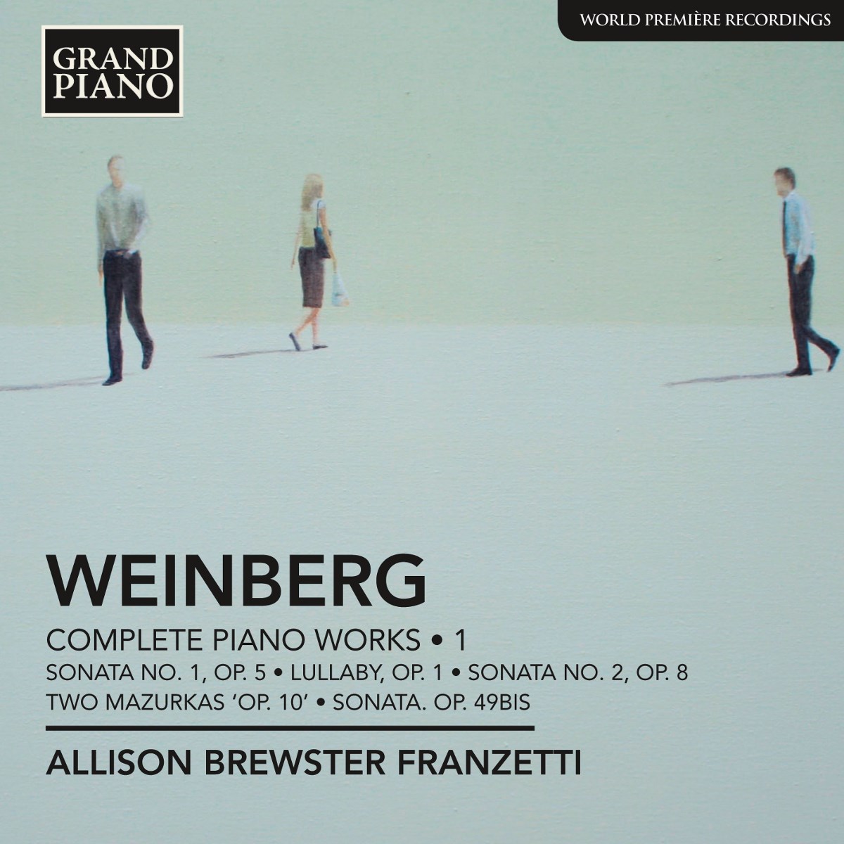 Afbeelding van Allison Brewster Franzetti - Weinberg: Complete Piano Works 1