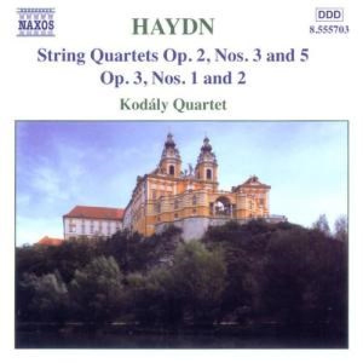 Afbeelding van Kodály Quartet - Haydn: Quartets Op.3 Nos.1-3