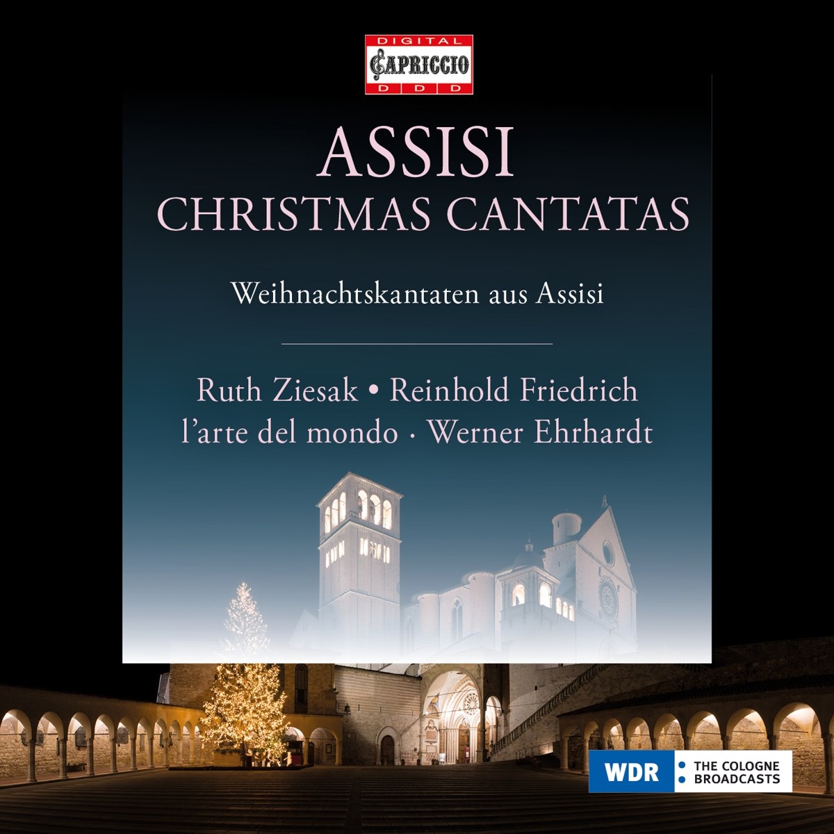Afbeelding van Ruth Ziesak, Reinhold Friedrich, L'arte Del Mondo, Werner Ehrhardt - Assisi Christmas Cantatas
