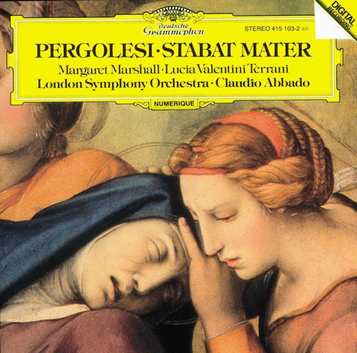 Afbeelding van London Symphony Orchestra, Claudio Abbado - Pergolesi: Stabat Mater