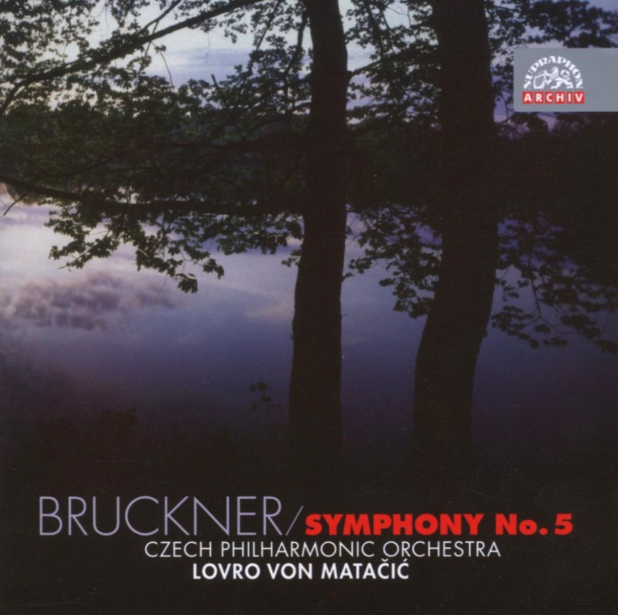 Afbeelding van Czech Philharmonic Orchestra, Lovro von Matačić - Bruckner: Symphony No.5