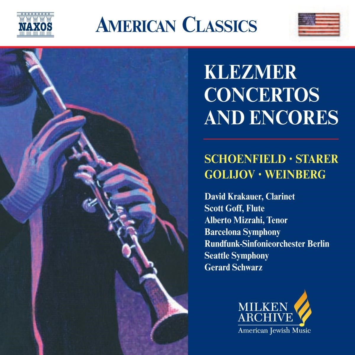 David Krakauer, Barcelona Symphony, Seattle Symphony - Klezmer Concertos And Encores