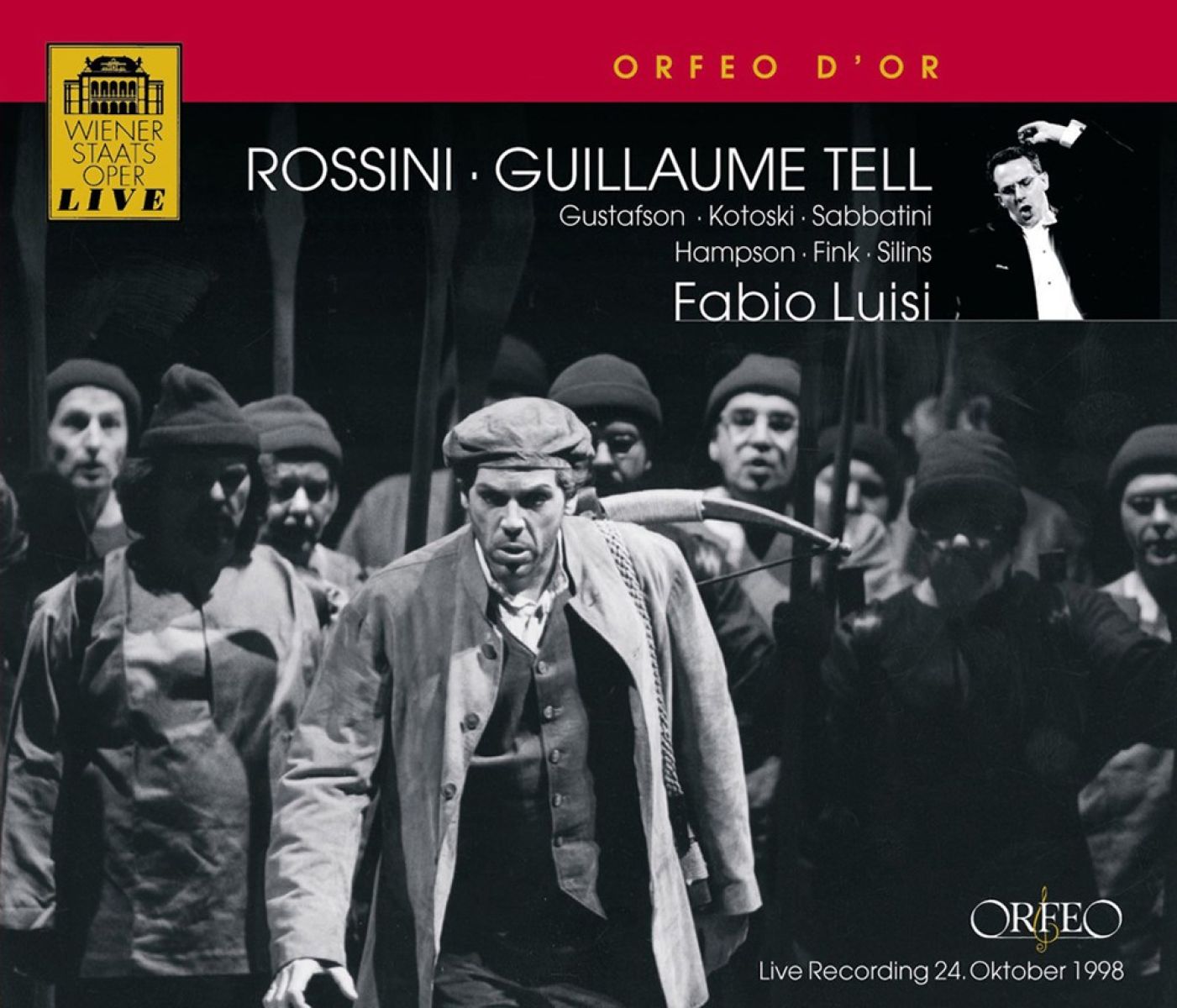Afbeelding van Chor Und Orchester Der Wiener Staatsoper, Fabio Luisi - Rossini: Guillaume Tell