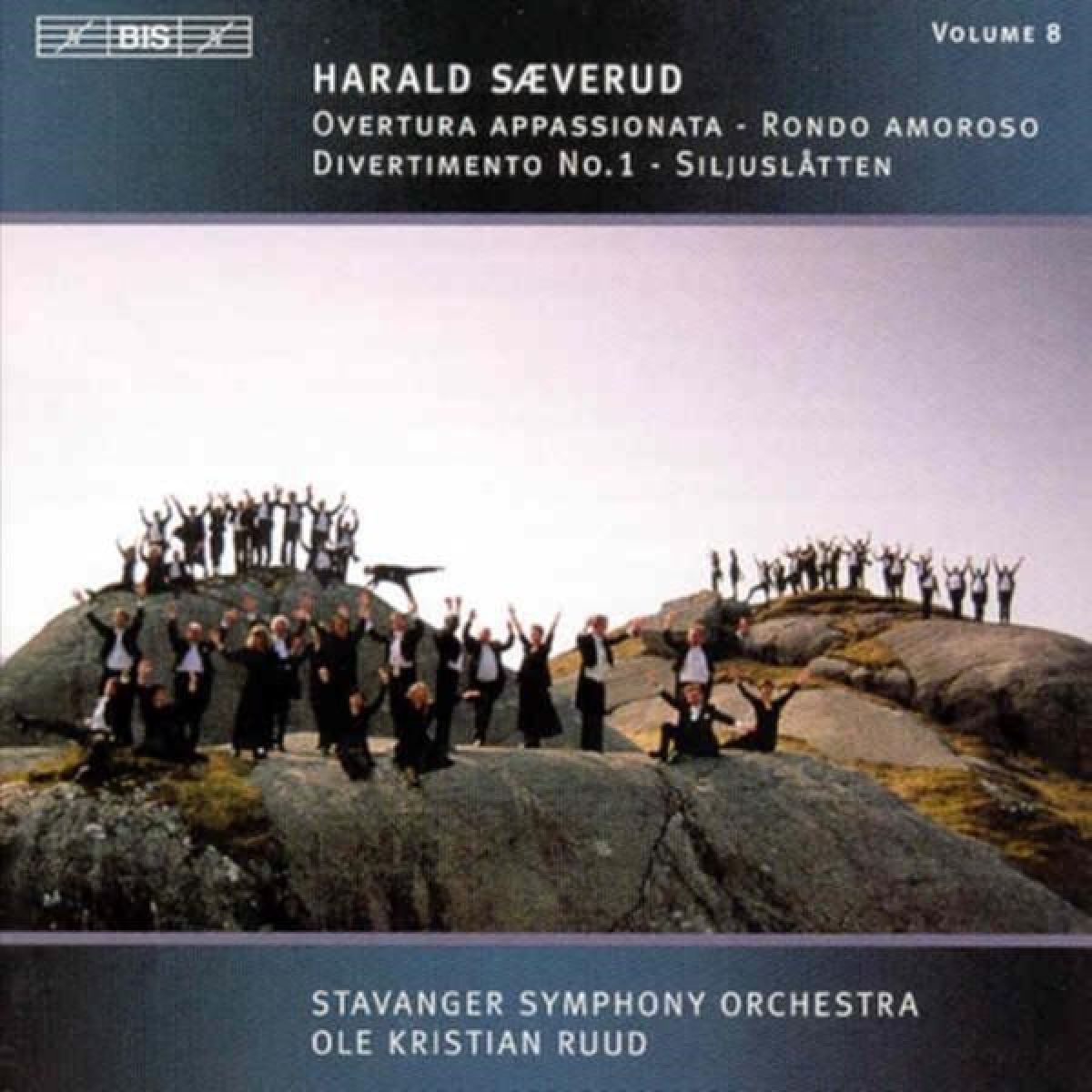 Afbeelding van Stavanger Symphony Orchestra, Ole Kristian Ruud - Saeverud: Overture Appassionata | Rondo Amoroso | Divertimento No.1