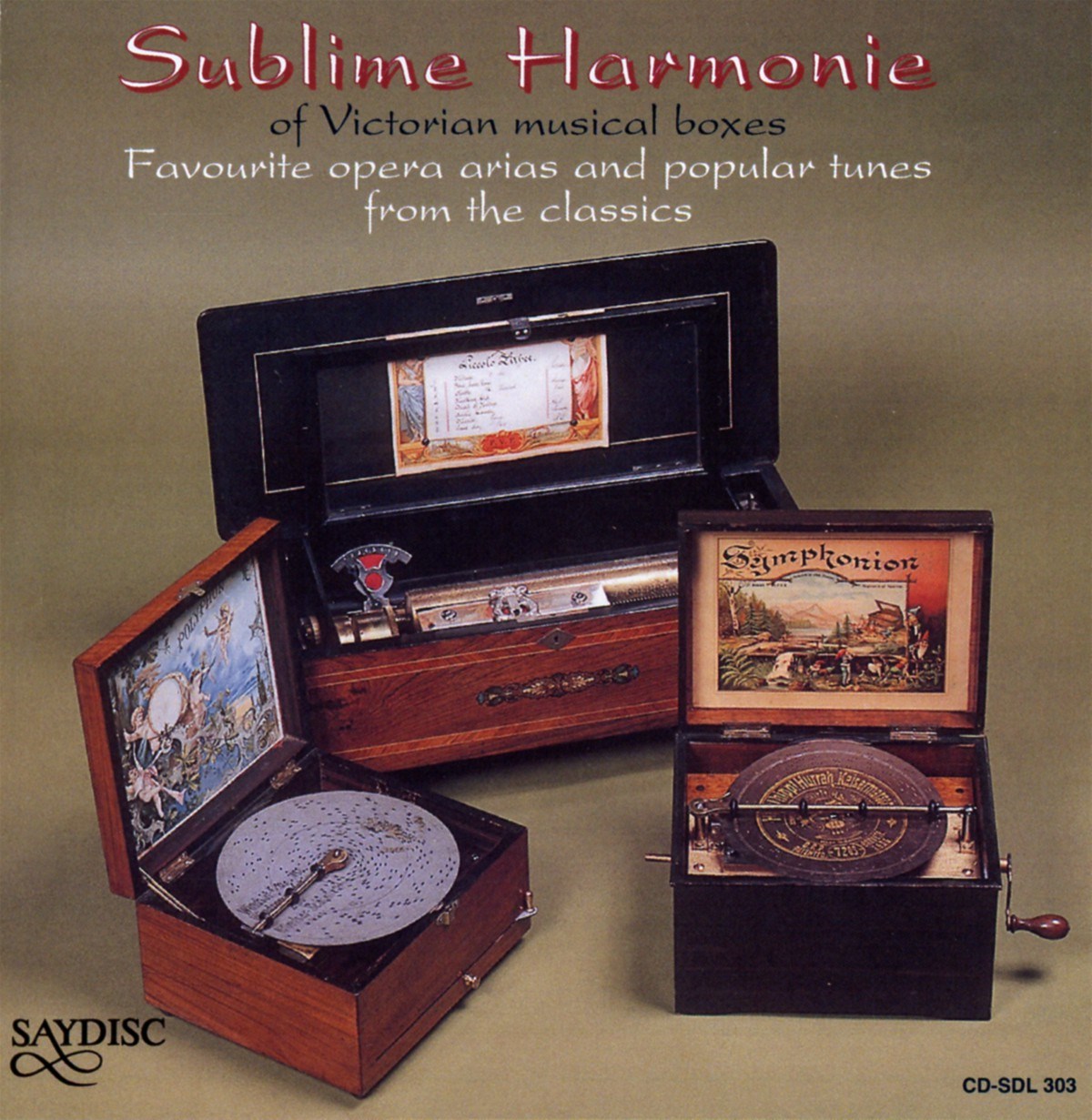 Various Artists - The Sublime Harmonie Of Victorian Musical Boxes