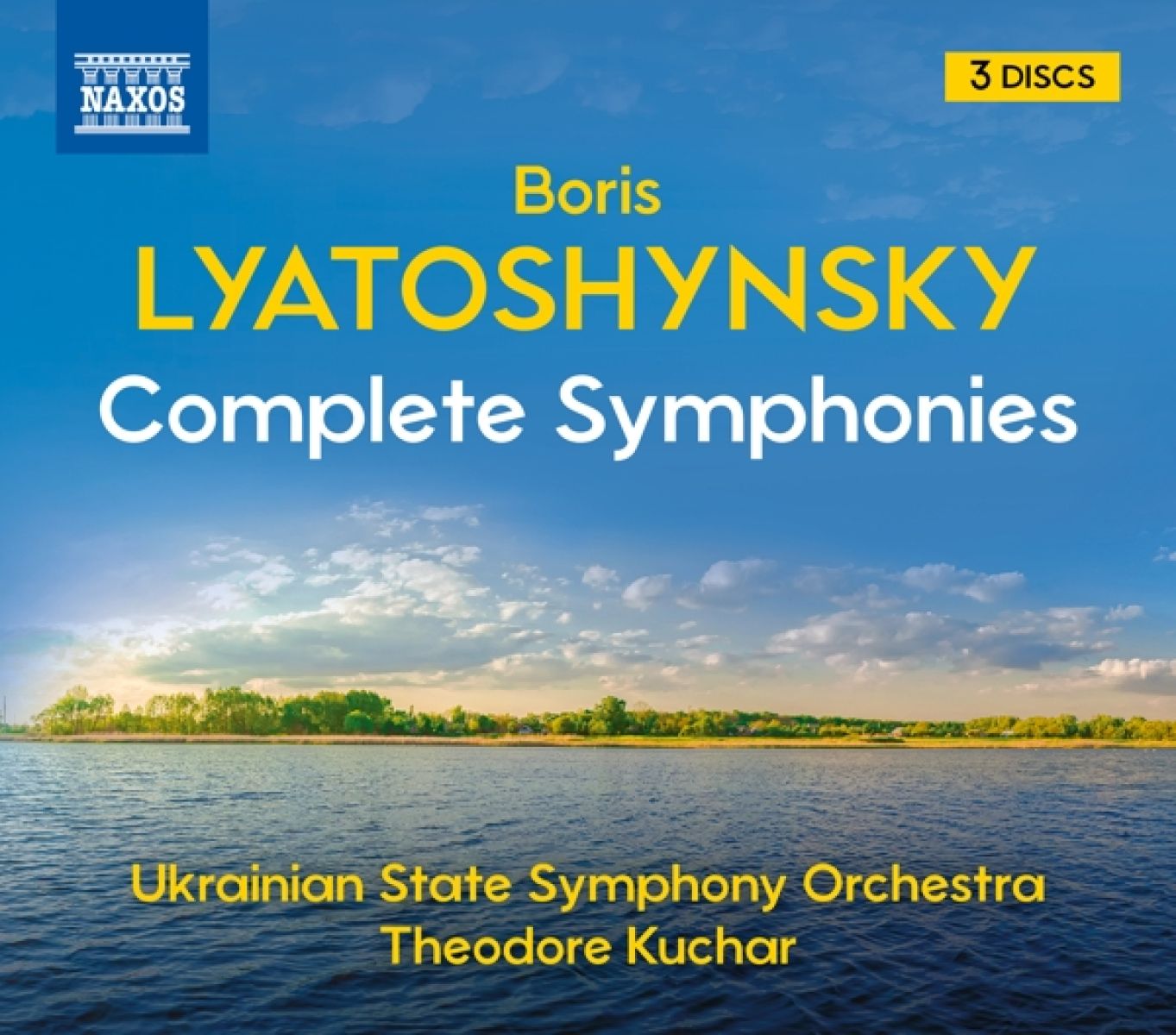 Afbeelding van Boris Mikolayovich Lyatoshynsky: Complete Symphonies