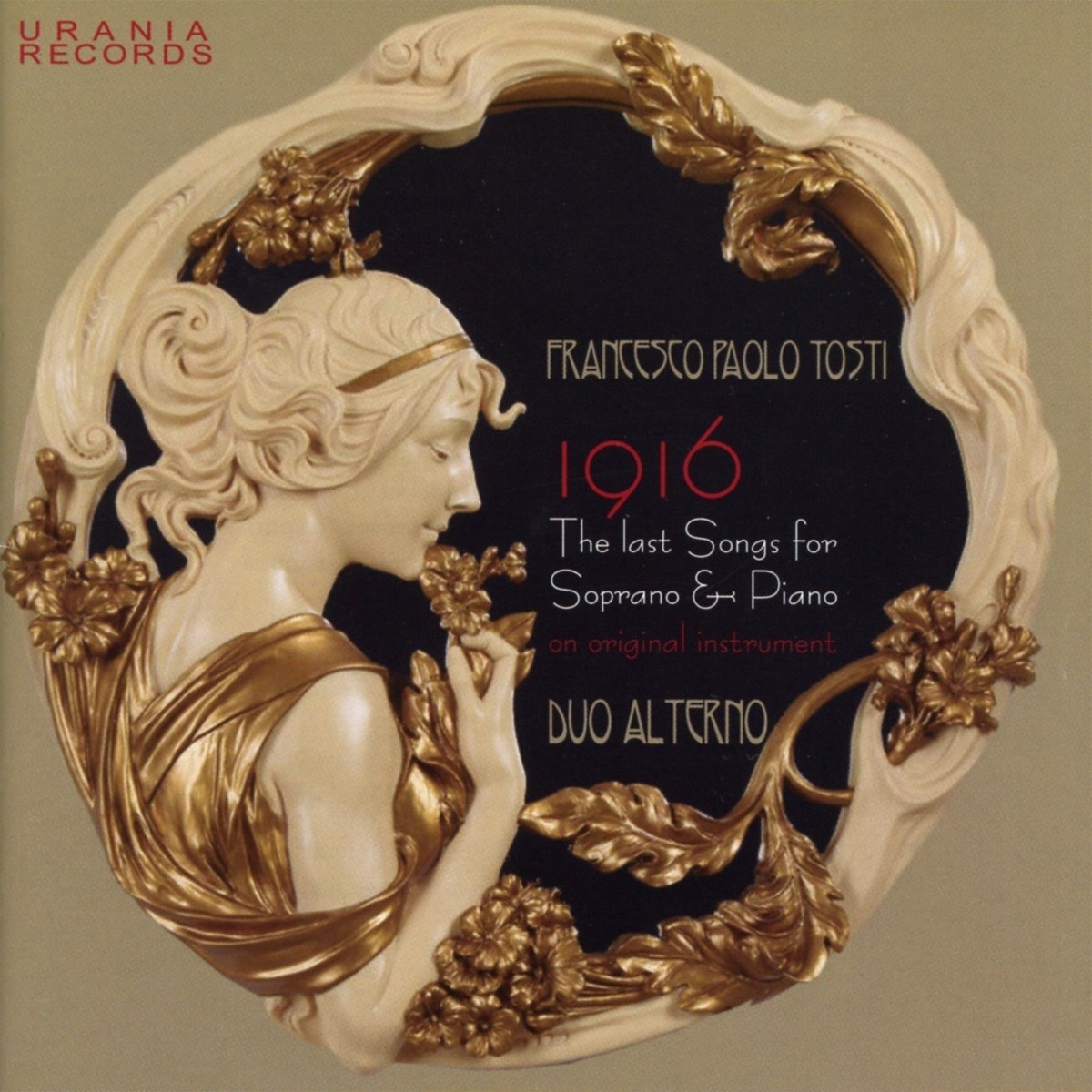 Afbeelding van Duo Alterno - Tosti: 1916, The Last Songs For Soprano And Piano