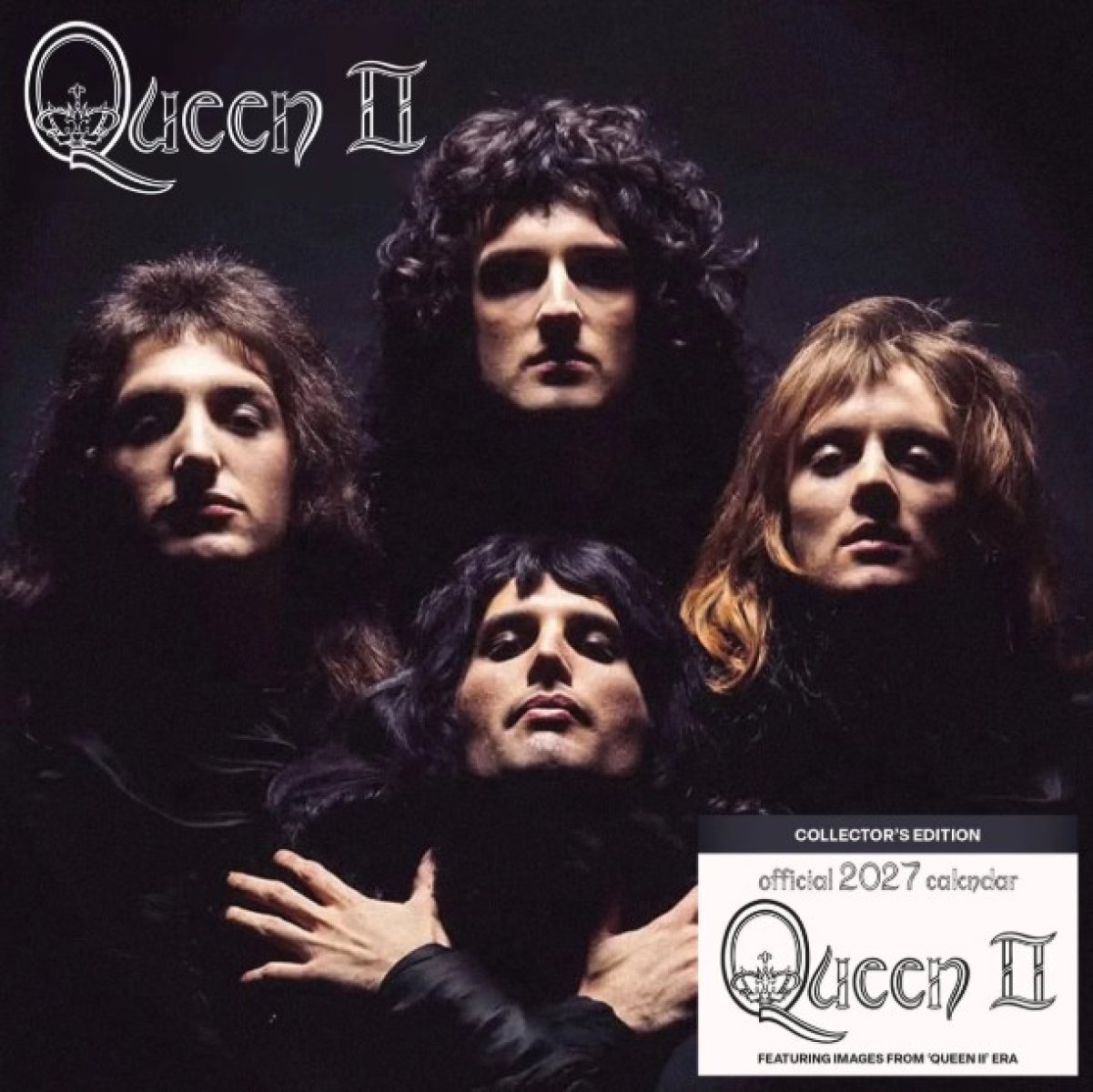 Afbeelding van Kalender 2027 - Queen Record Sleeve