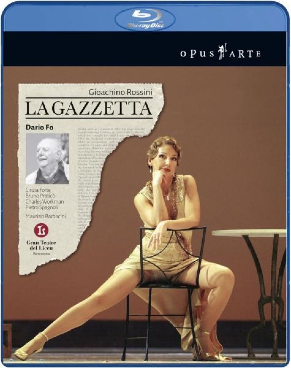 Afbeelding van Orchestra Academy Of The Gran Teatr - La Gazzetta