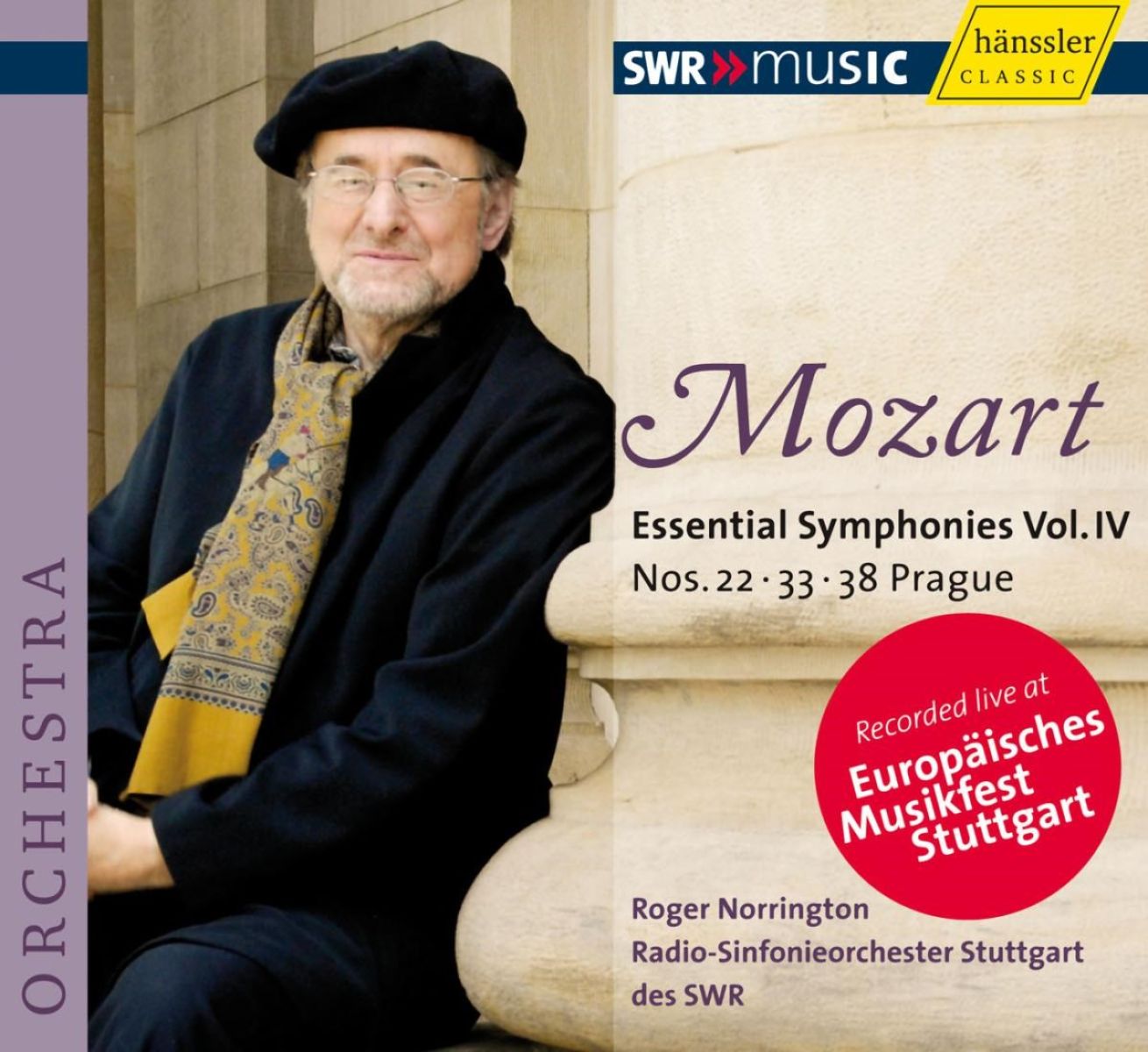 Radio-Sinfonieorchester Stuttgart Des SWR - Mozart: Essential Symphonies Volume 4 (22,33,3
