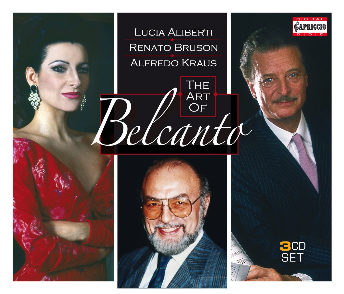 Afbeelding van Alfredo Kraus, Renato Bruson, Lucia Aliberti, RSO Berlin - The Art Of Belcanto