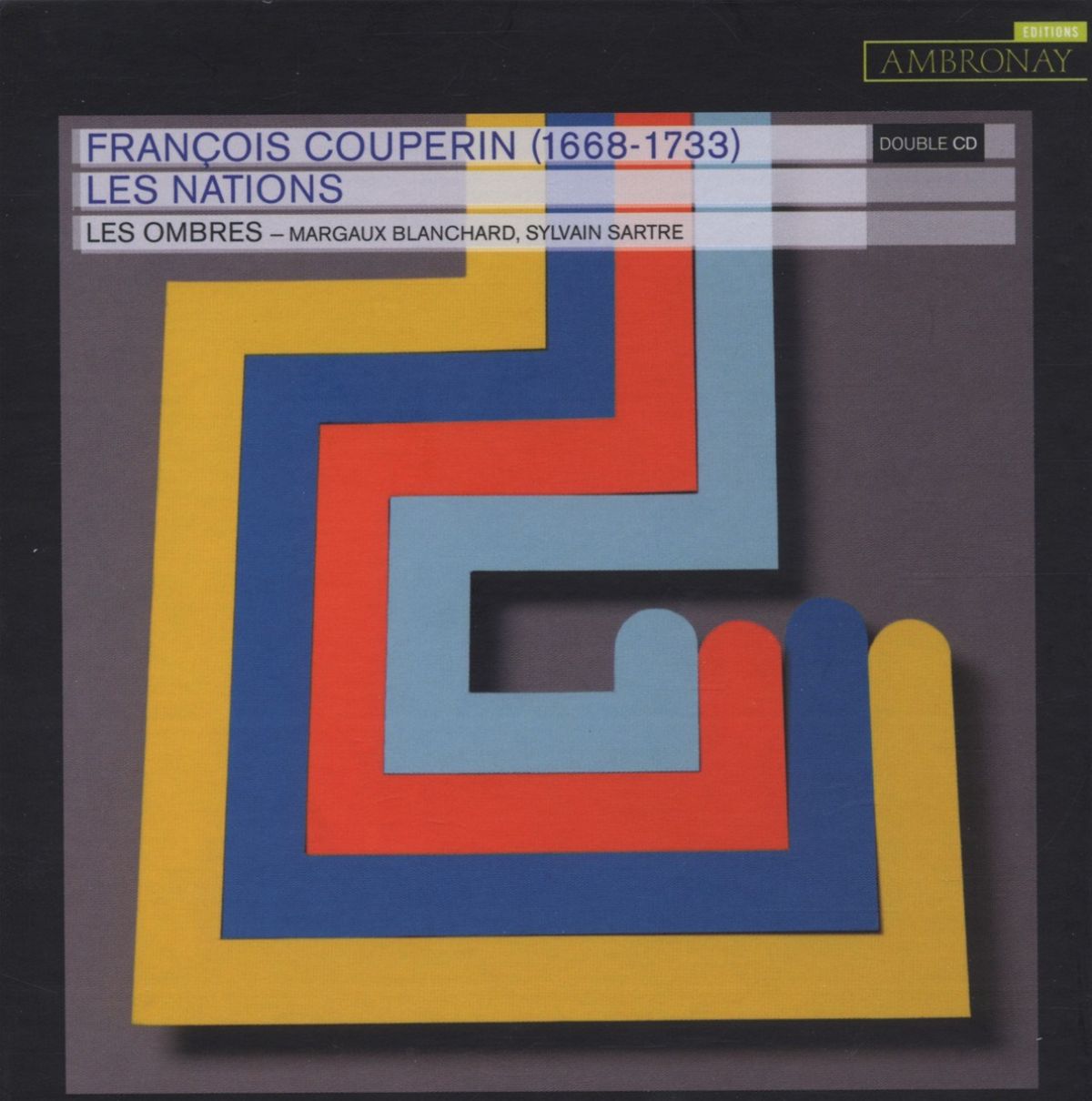 Afbeelding van Les Ombres, Margaux Blanchard, Sylvain Sartre - Couperin: Les Nations