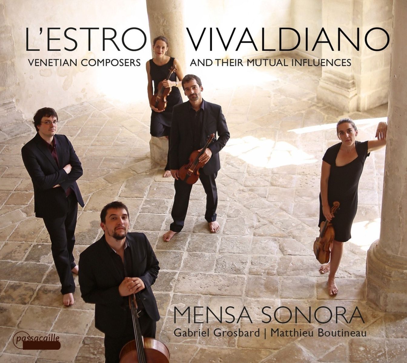 Afbeelding van Mensa Sonora - L'Estro Vivaldiano - Venetian Composers