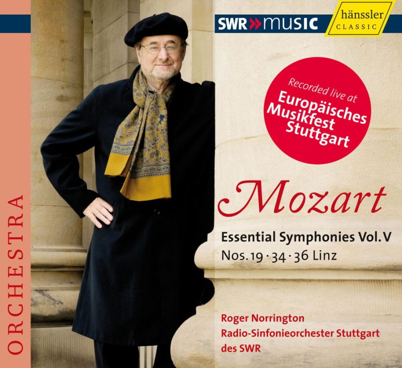 Radio-Sinfonieorchester Stuttgart Des SWR - Mozart: Essential Symphonies Volume 5 (19,34,3