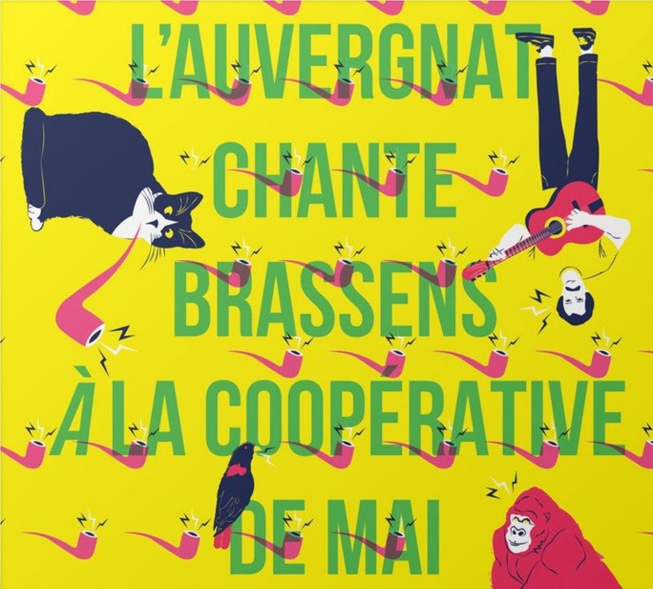 Afbeelding van Various Artists - L'Auvergnat Chante Brassens À La Coopérative De Mai