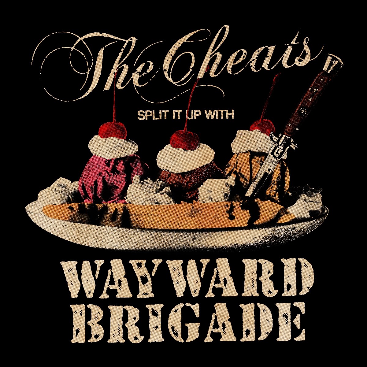 Afbeelding van The Cheats & Wayward Bridge - Split It Up