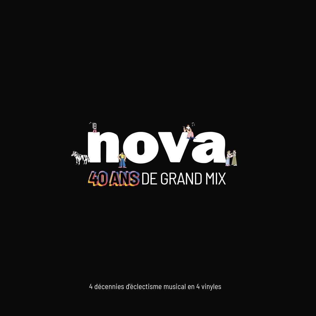 Afbeelding van Various Artists - Nova 40 Ans De Grand Mix