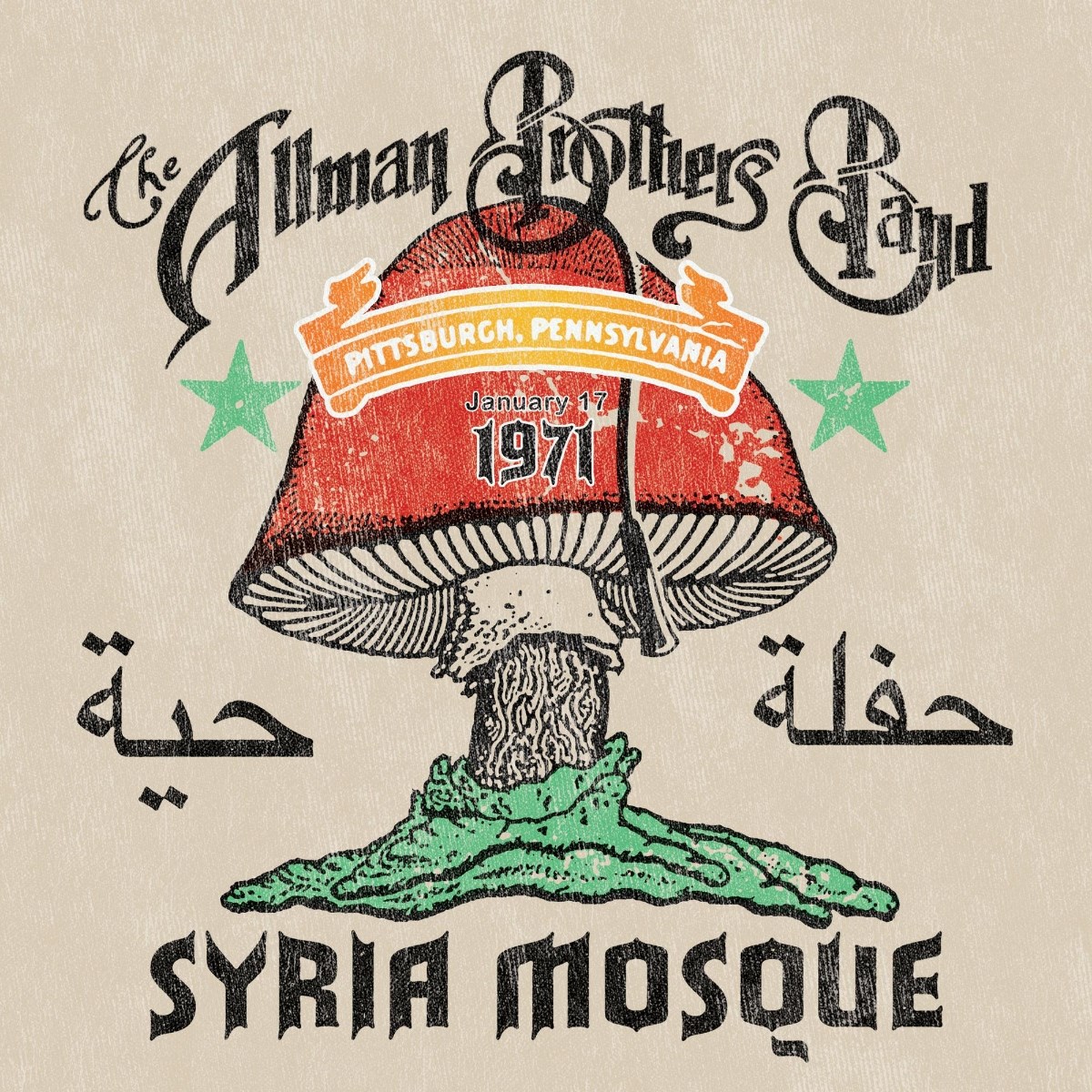 Afbeelding van The Allman Brothers Band - Syria Mosque: Pittsburgh, Pa January 17, 1971
