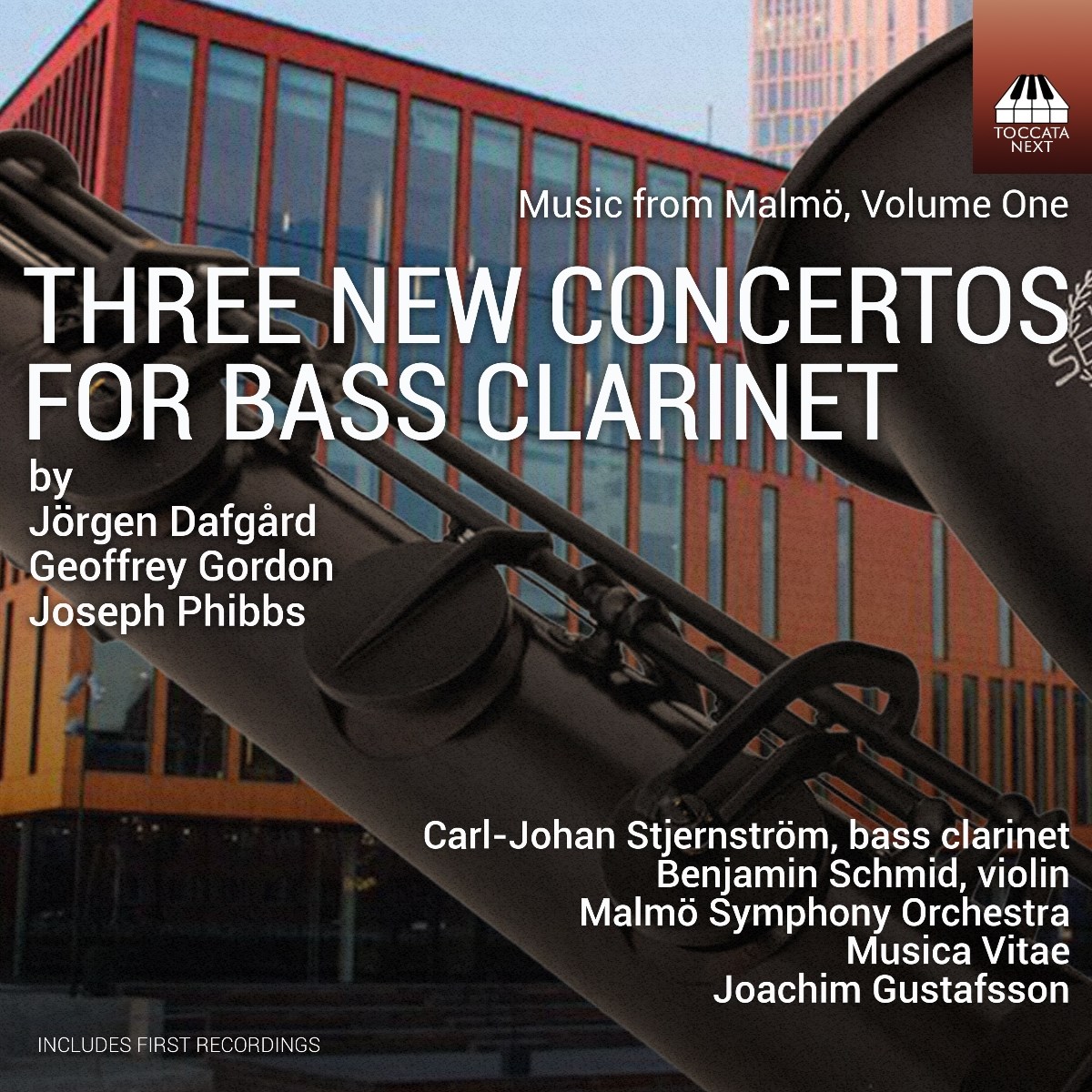 Afbeelding van Carl-Johan Stjernstrom, Benjamin Schmid, Malmo Symphony Orchestra, Musica Vitae, Joachim Gustafsson - Music From Malmo, Volume One: 3 New Concertos For Bass Clarinet