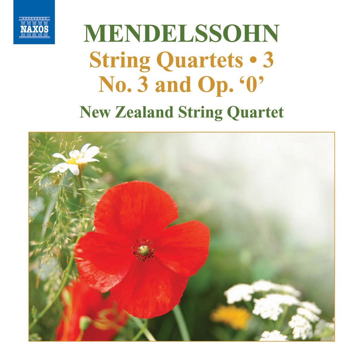 Afbeelding van New Zealand String Quartet - Mendelssohn: String Quartets 3