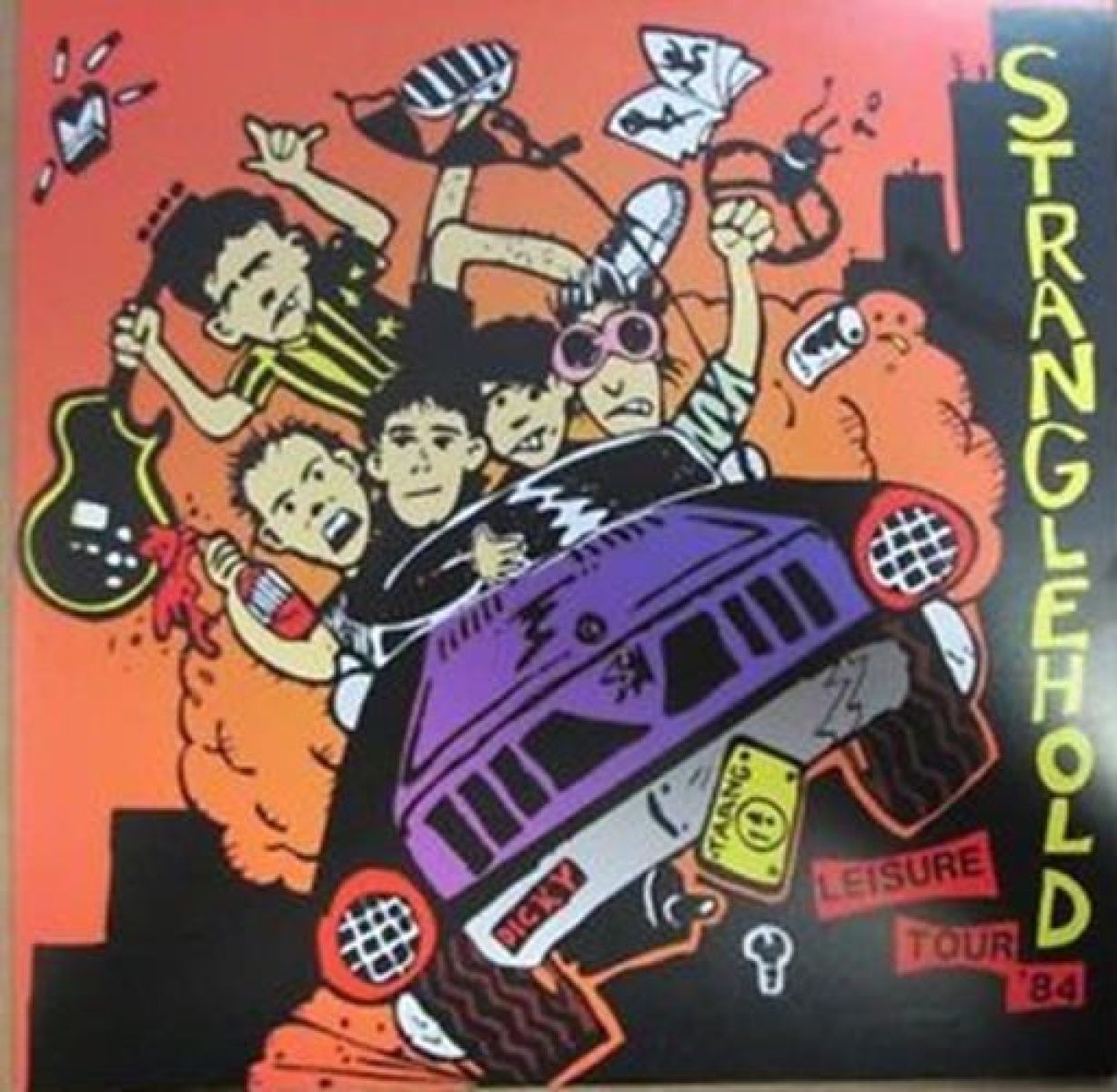 Afbeelding van Stranglehold - She's Not Leaving/Same All Over