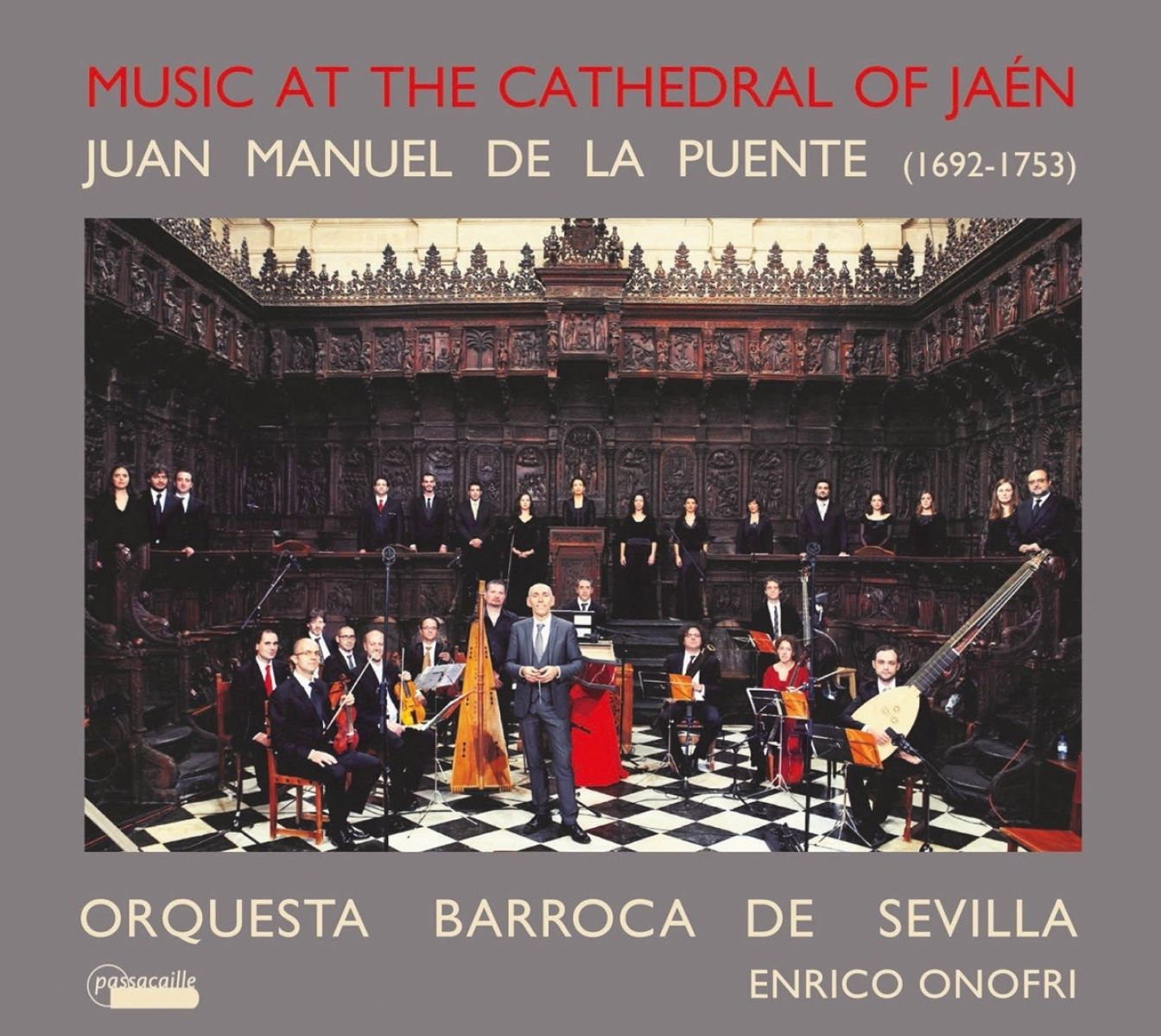 Afbeelding van Orquesta Barroca De Sevilla, Enrico Onofri - Music at the Cathedral of Jaén