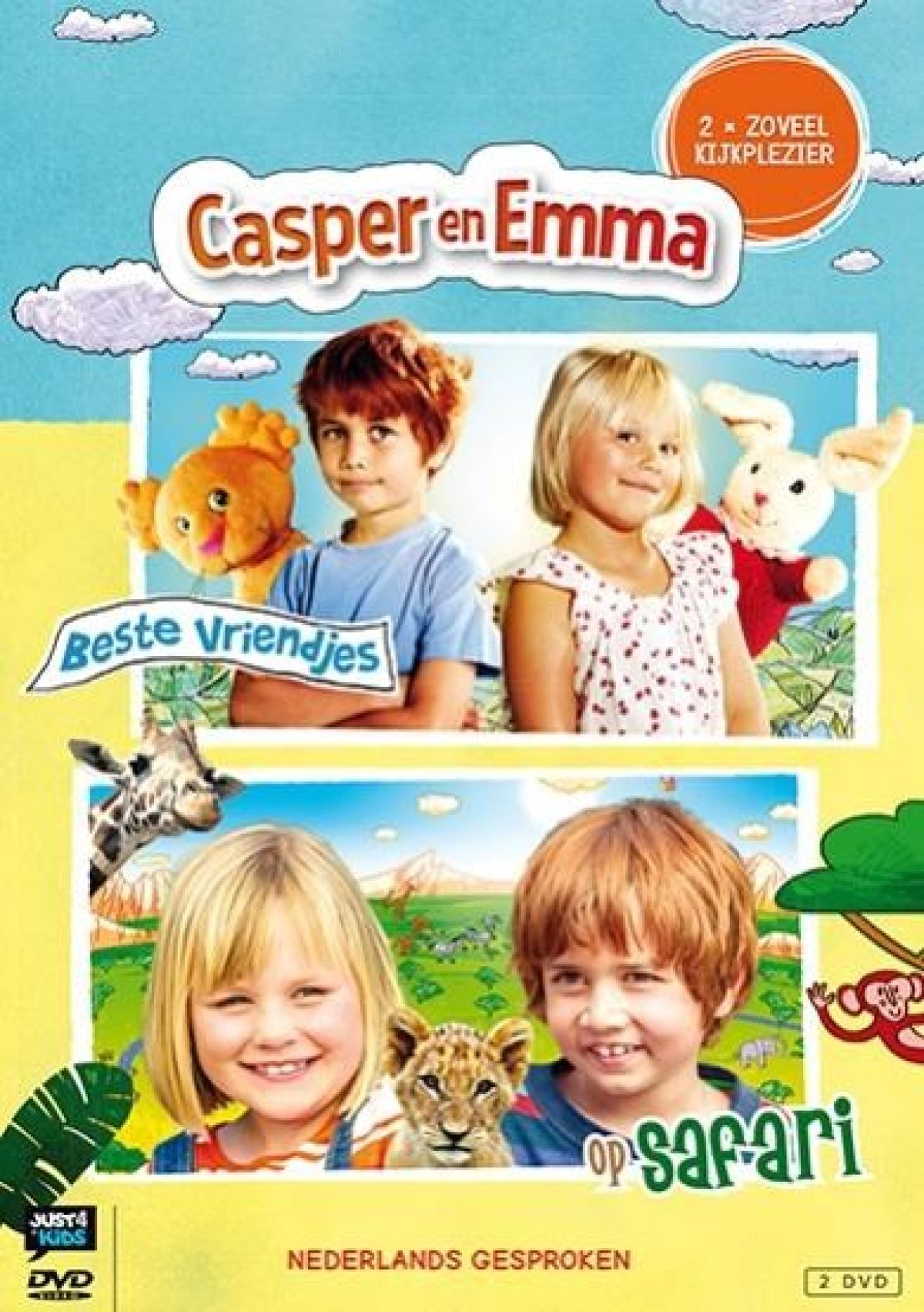 Afbeelding van Casper En Emma - Beste Vriendjes & Op Safari