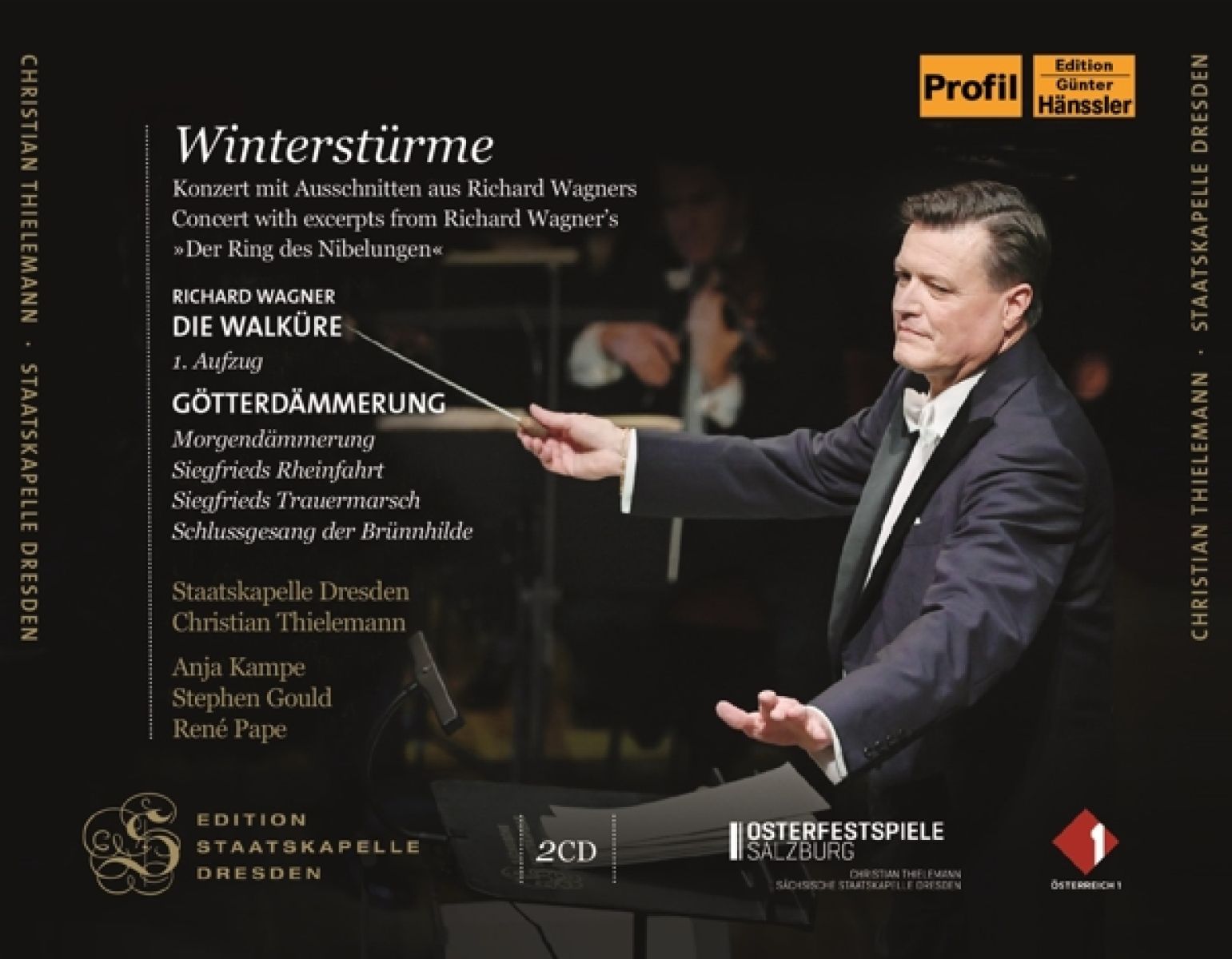 Afbeelding van Anja Kampe, Stephen Gould, René Pape - Winterstürme - Concert With Excerpts From Richard Wagner