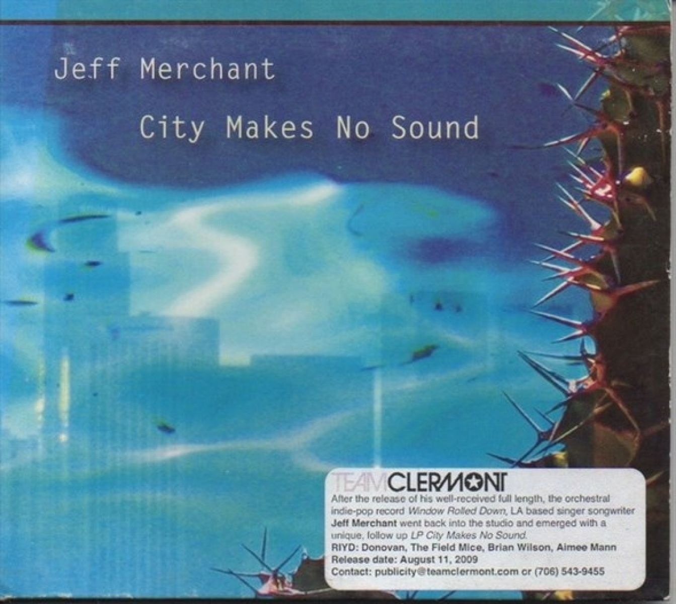 Afbeelding van Jeff Merchant - City Makes No Sound