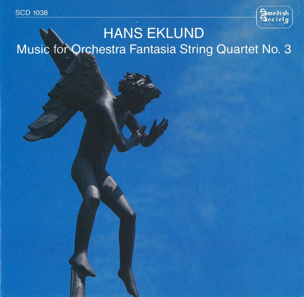 Afbeelding van Swedish Radio Symphony Orchestra, Harry Damgaard - Eklund: Music For Orchestra Fantasia String Quartet No.3