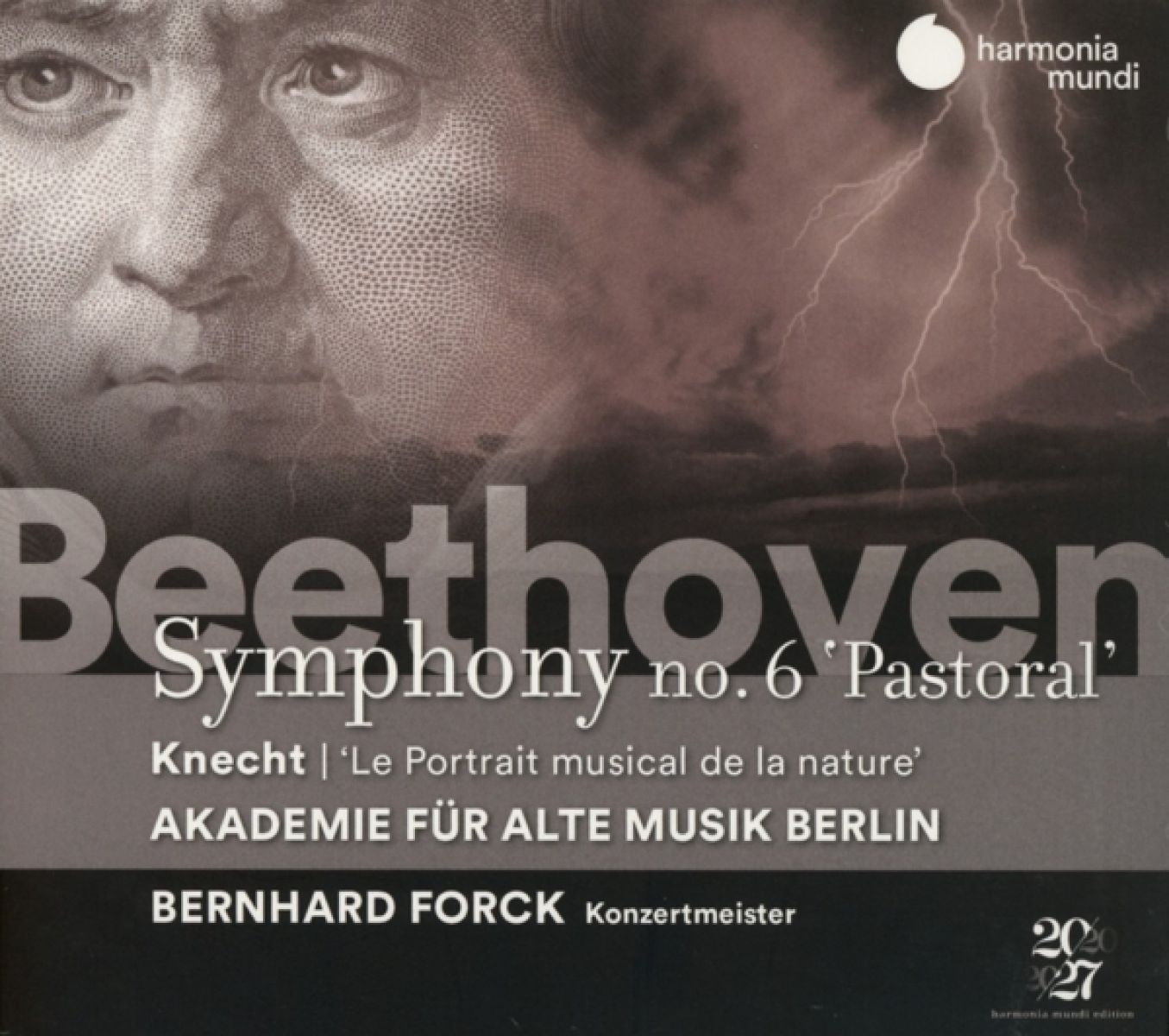 Afbeelding van Justin Heinrich Knecht, Akademie Für Alte Musik Berlin, Bernhard Forck - Beethoven: Symphony No. 6 'Pastoral'