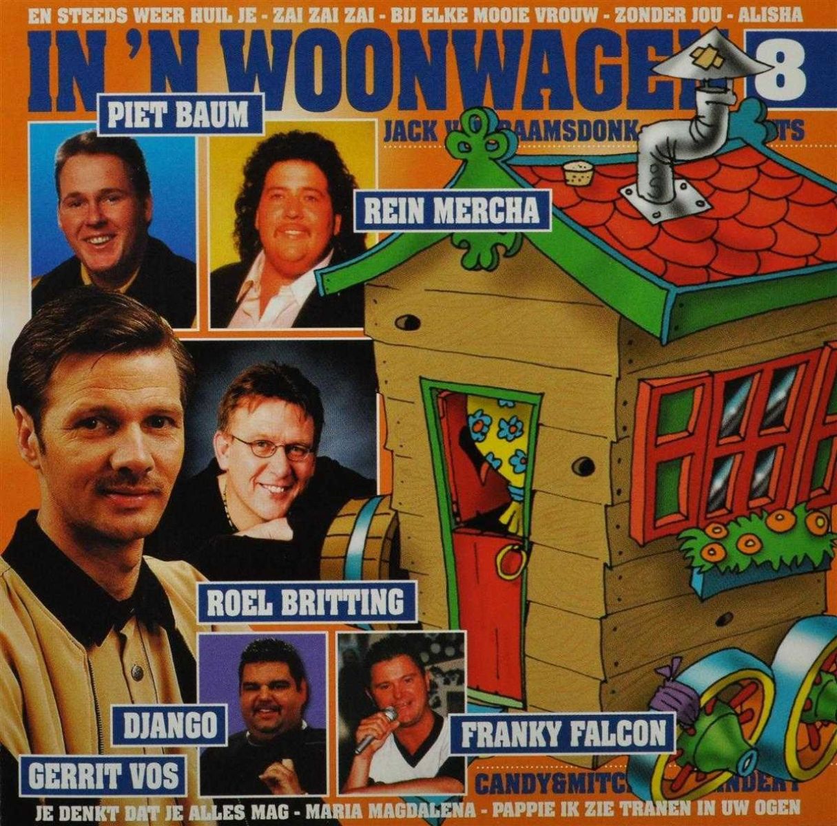 Afbeelding van Various Artists - In 'n woonwagen 8