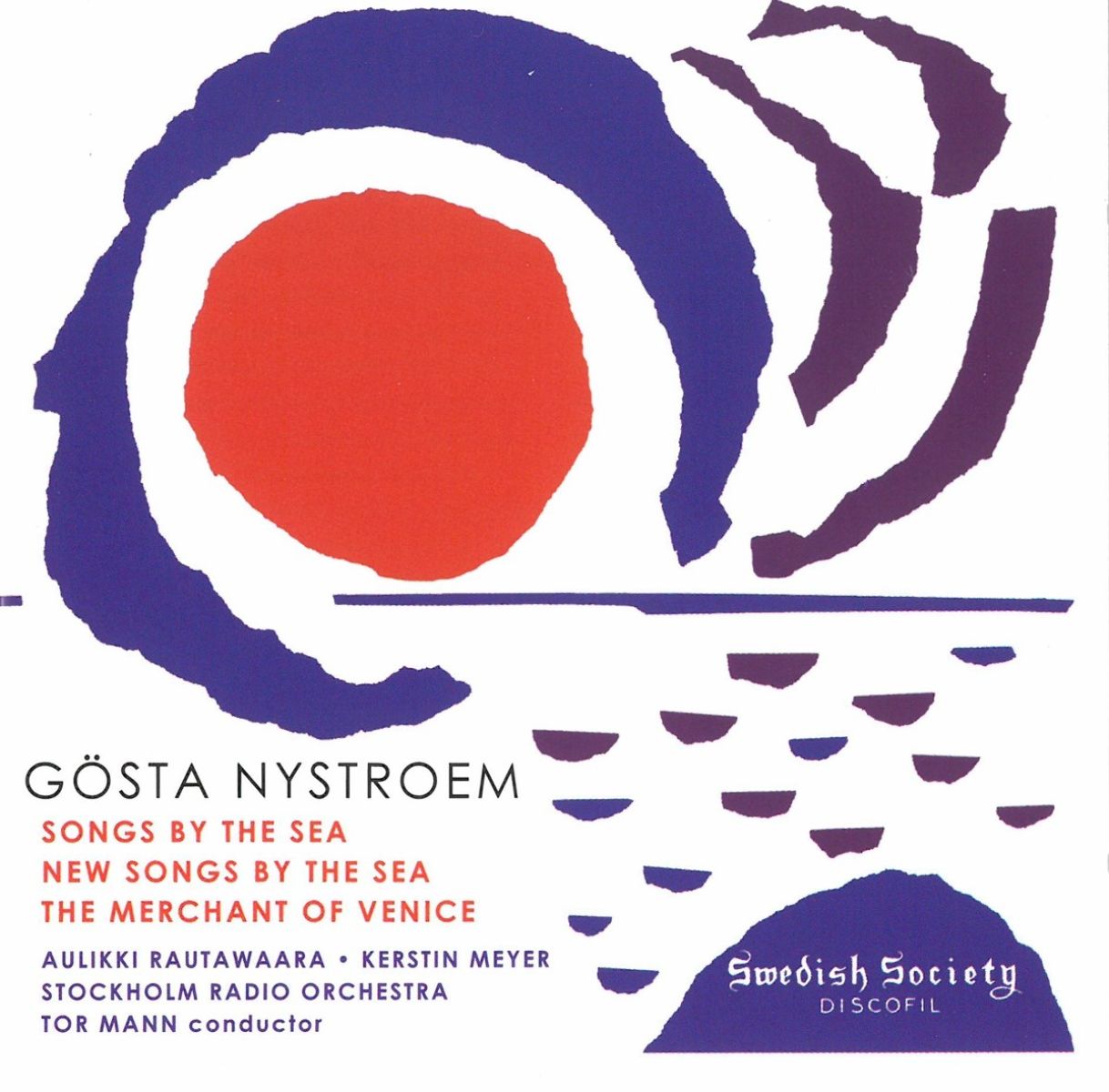 Afbeelding van Swedish Radio Symphony Orchestra, Tor Mann - Nystroem: Songs By The Sea, The Merchant In Venice