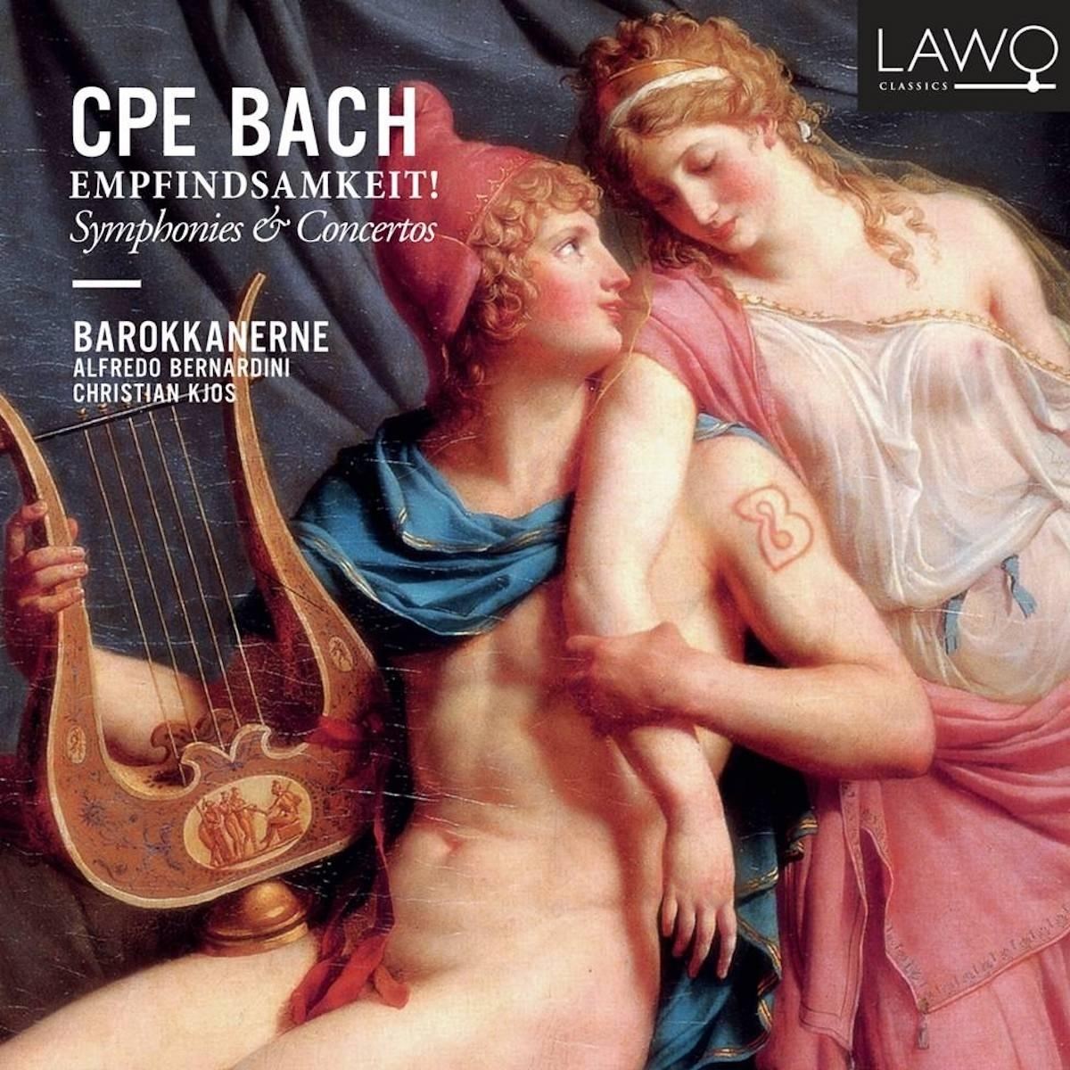 Afbeelding van Barokkanerne, Alfredo Bernardini, Christian Kjos - C.P.E. Bach: Empfindsamkeit! Symphonies & Concertos