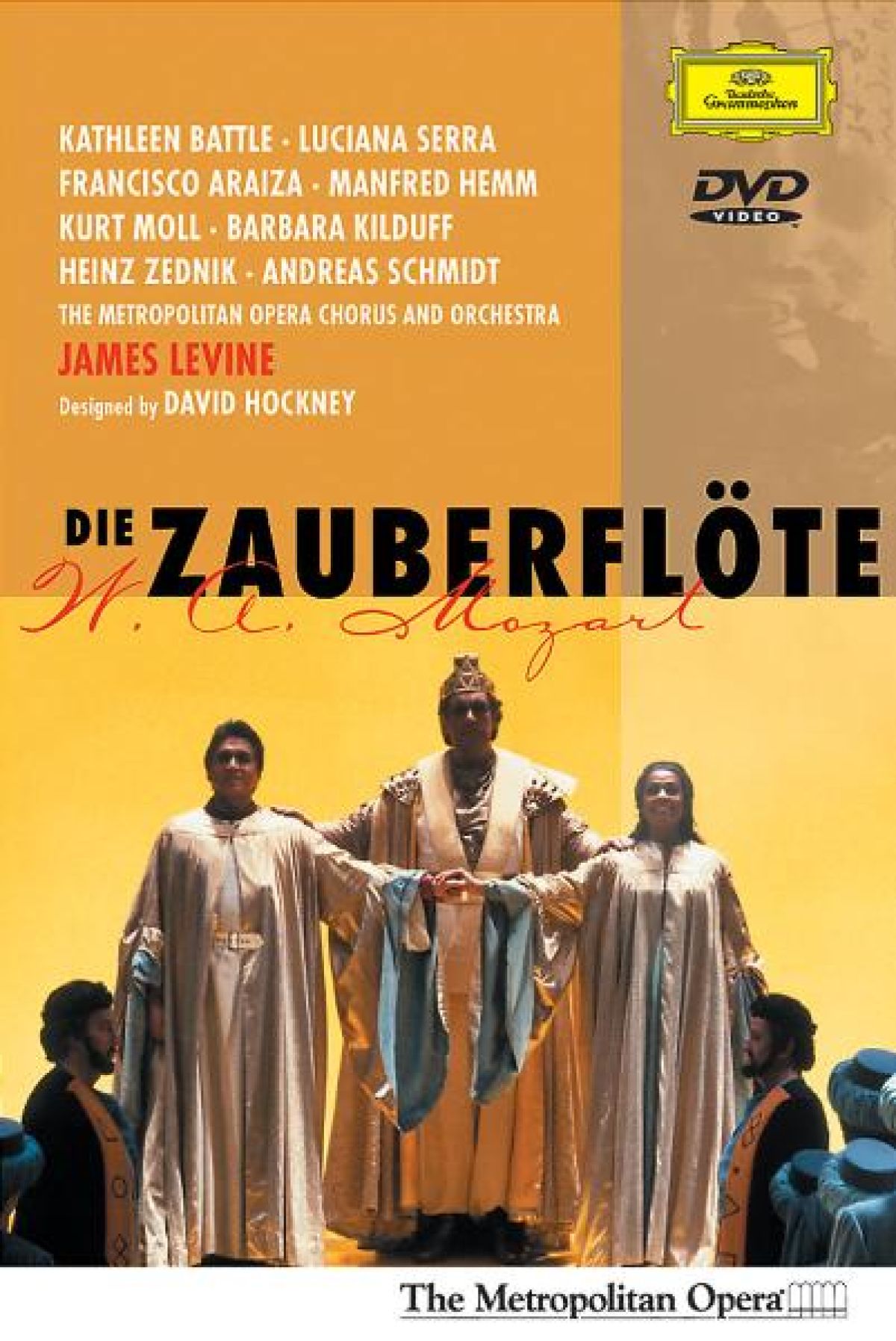Afbeelding van Kathleen Battle, Luciana Serra, Barbara Kilduff - Mozart: Die Zauberflöte