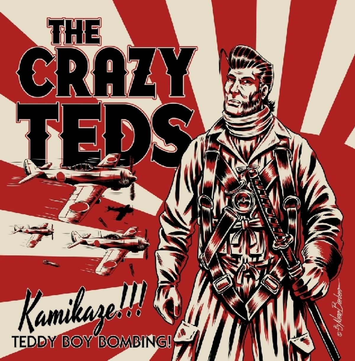Afbeelding van Crazy Teds - Kamikaze!!! Teddy Boy Bombing