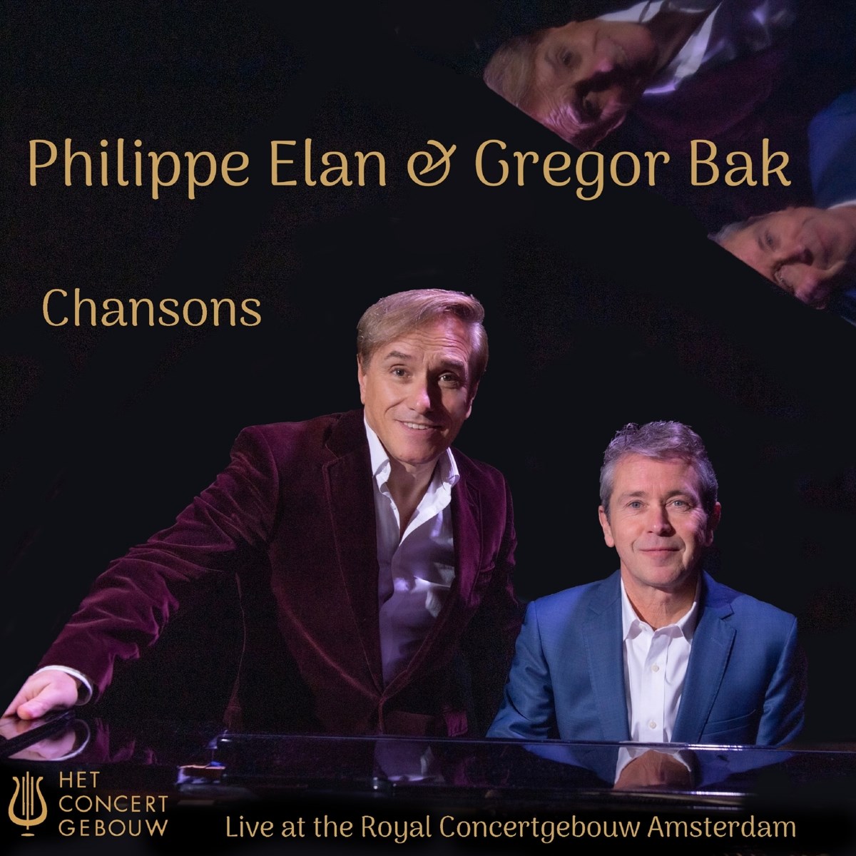 Afbeelding van Philippe Elan & Gregor Bak - Chansons ' Live At The Royal Concertgebouw Amsterdam