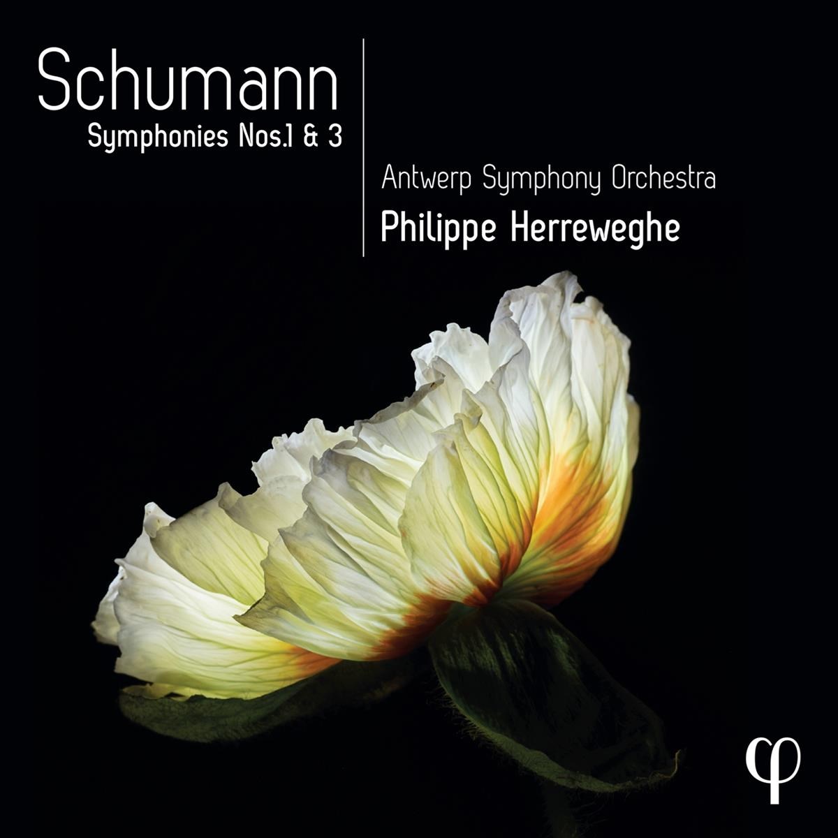 Afbeelding van Antwerp Symphony Orchestra, Philippe Herreweghe - Schumann: Symphonies Nos. 1 & 3