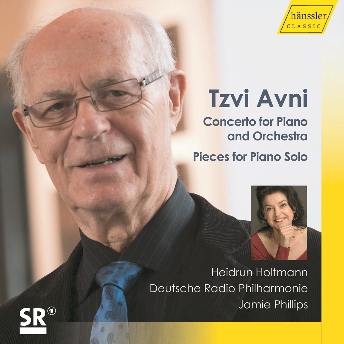 Afbeelding van Heidrun Holtmann, Deutsche Radio Philharmonie Saarbrücken Kaiserslautern, Jamie Phillips - Tzvi Avni: Concerto For Piano And Orchestra | Pieces For Piano Solo