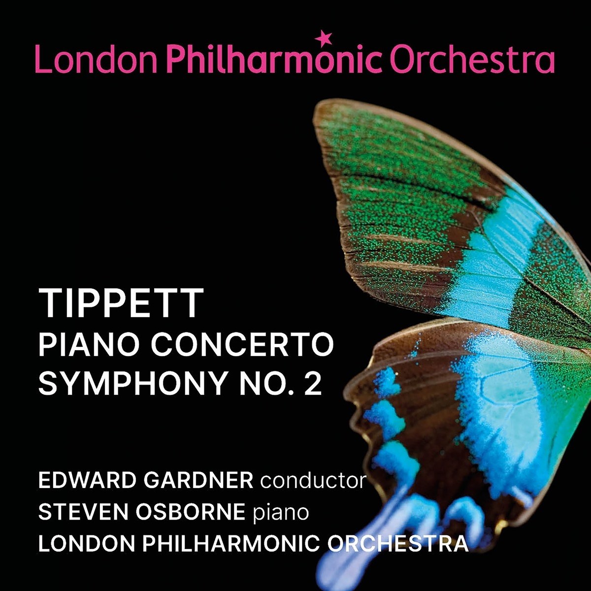 Afbeelding van London Philharmonic Orchestra & Edward Gardner - Tippett: Piano Concerto & Symphony No. 2