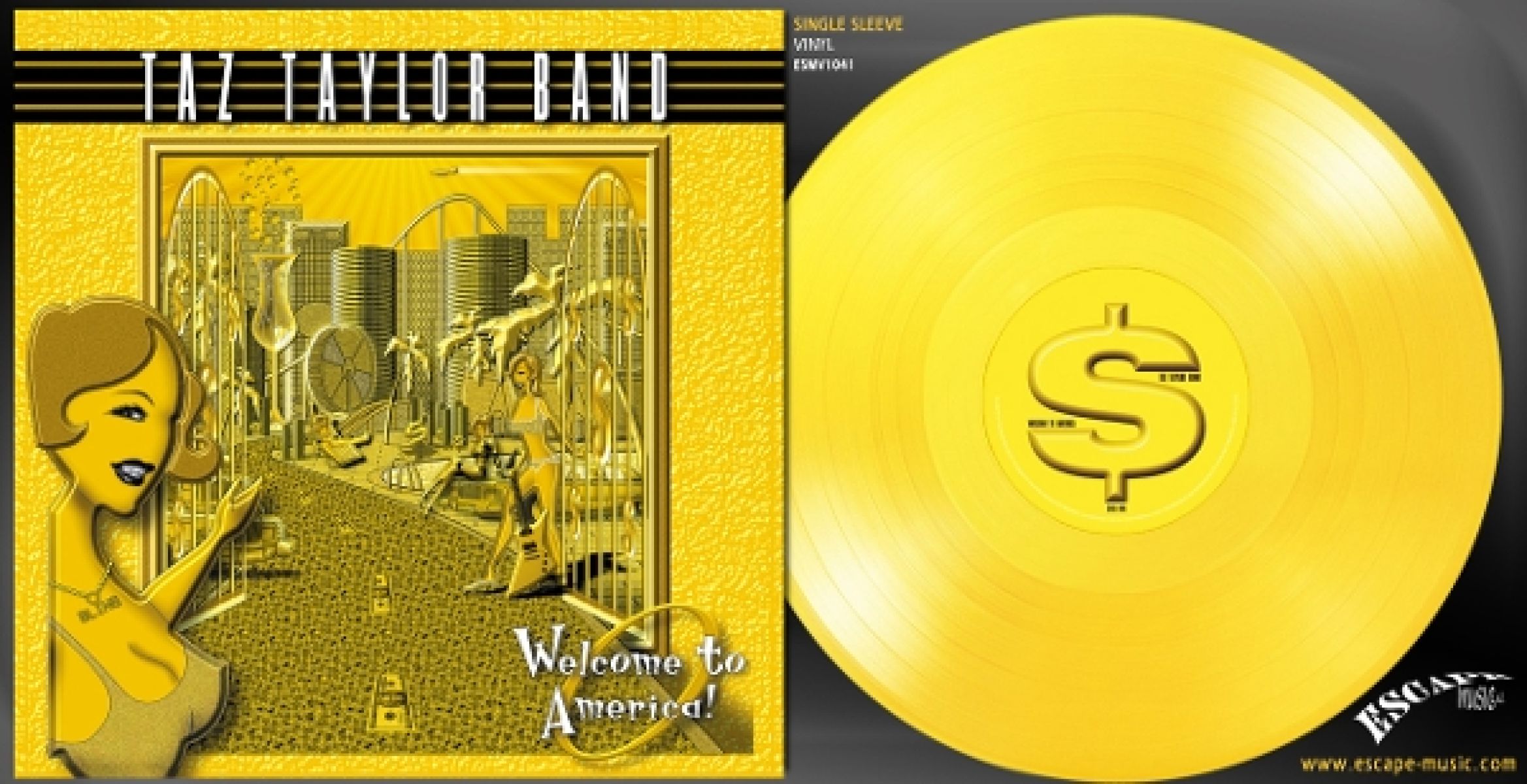 Afbeelding van Taz Taylor Band - Welcome To America